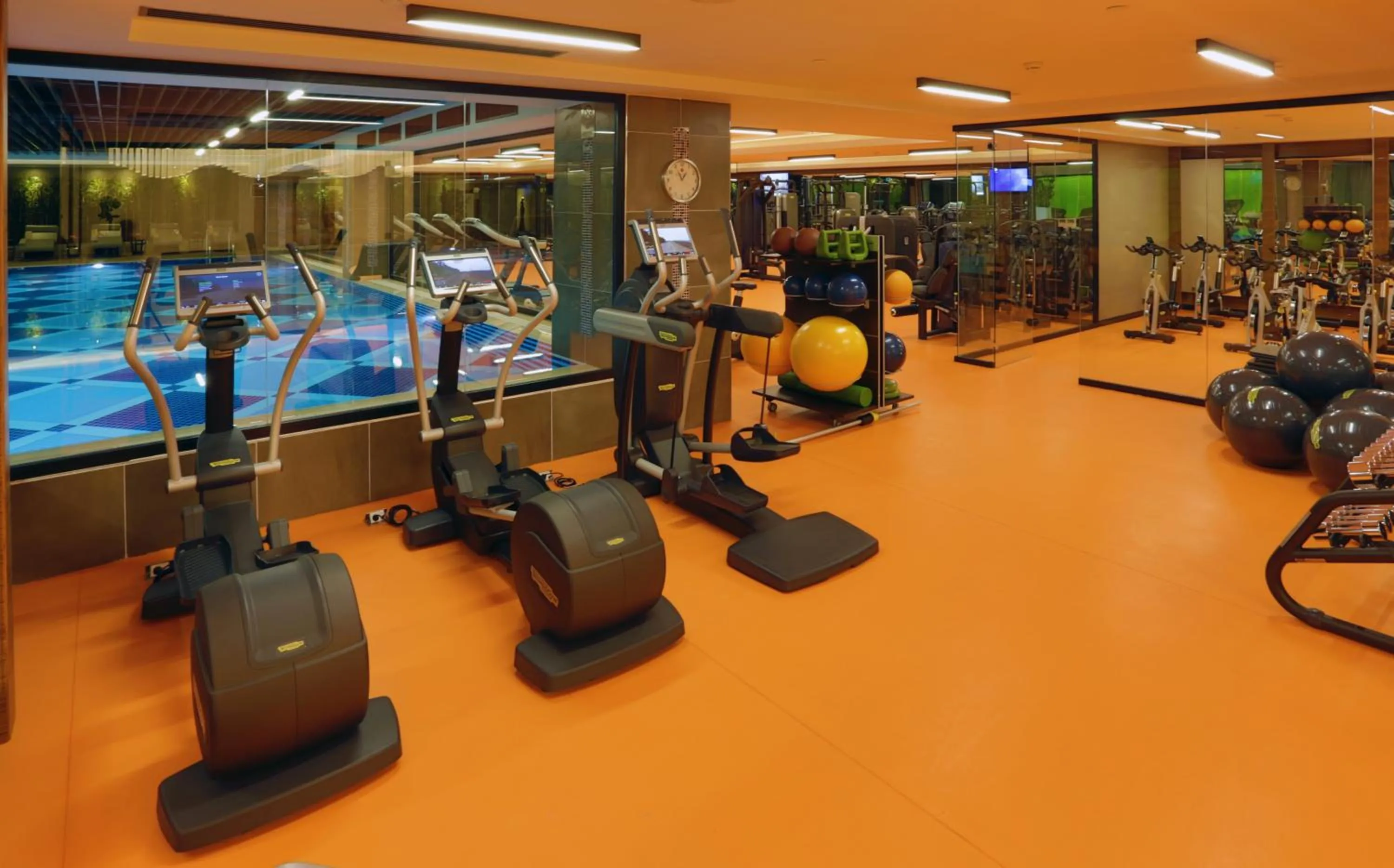 Fitness centre/facilities in Royal Stay Palace Hotel