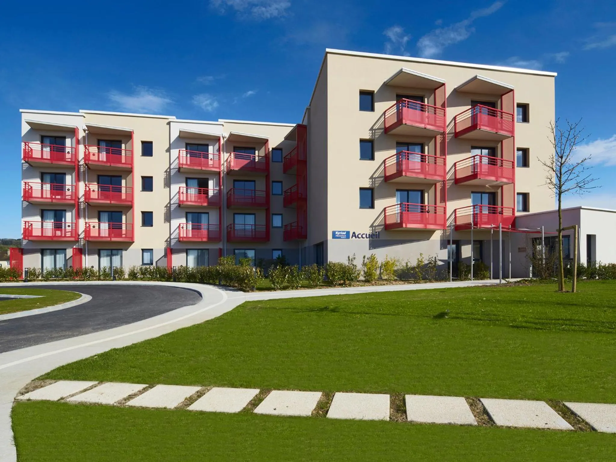 Property building in Kyriad Prestige Residence & Spa Cabourg-Dives-sur-Mer