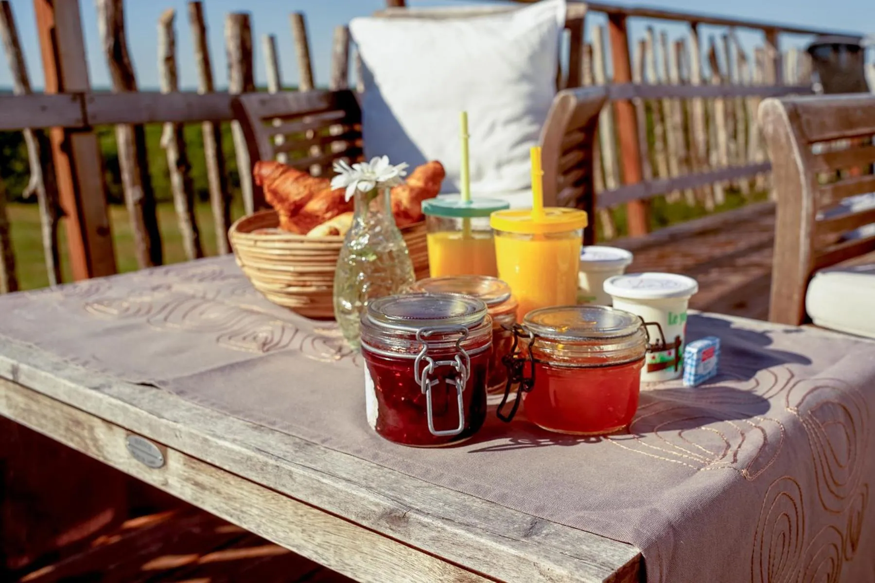 Breakfast in noct enbulle