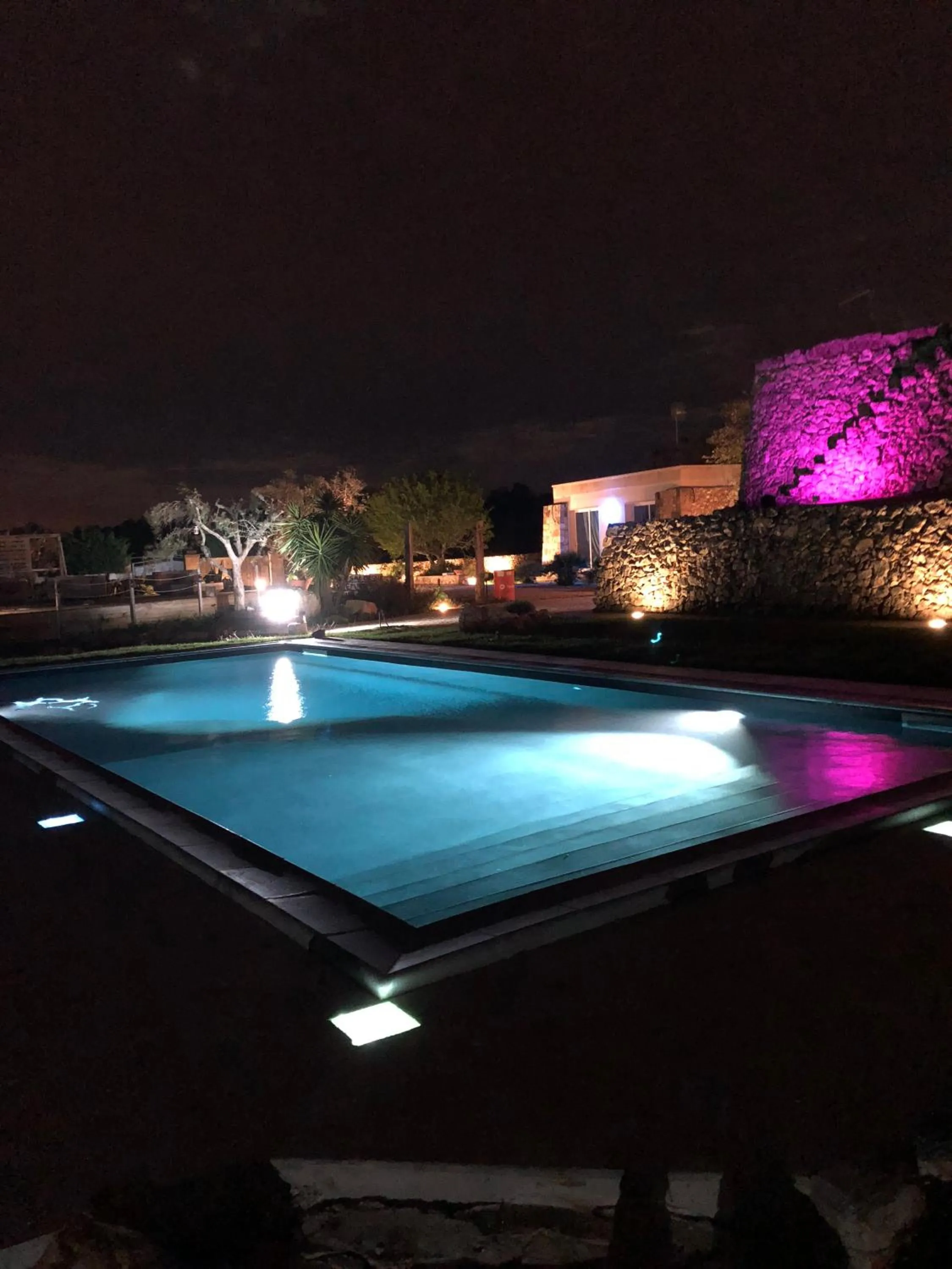 Pool view in B&B Tatanga Mani