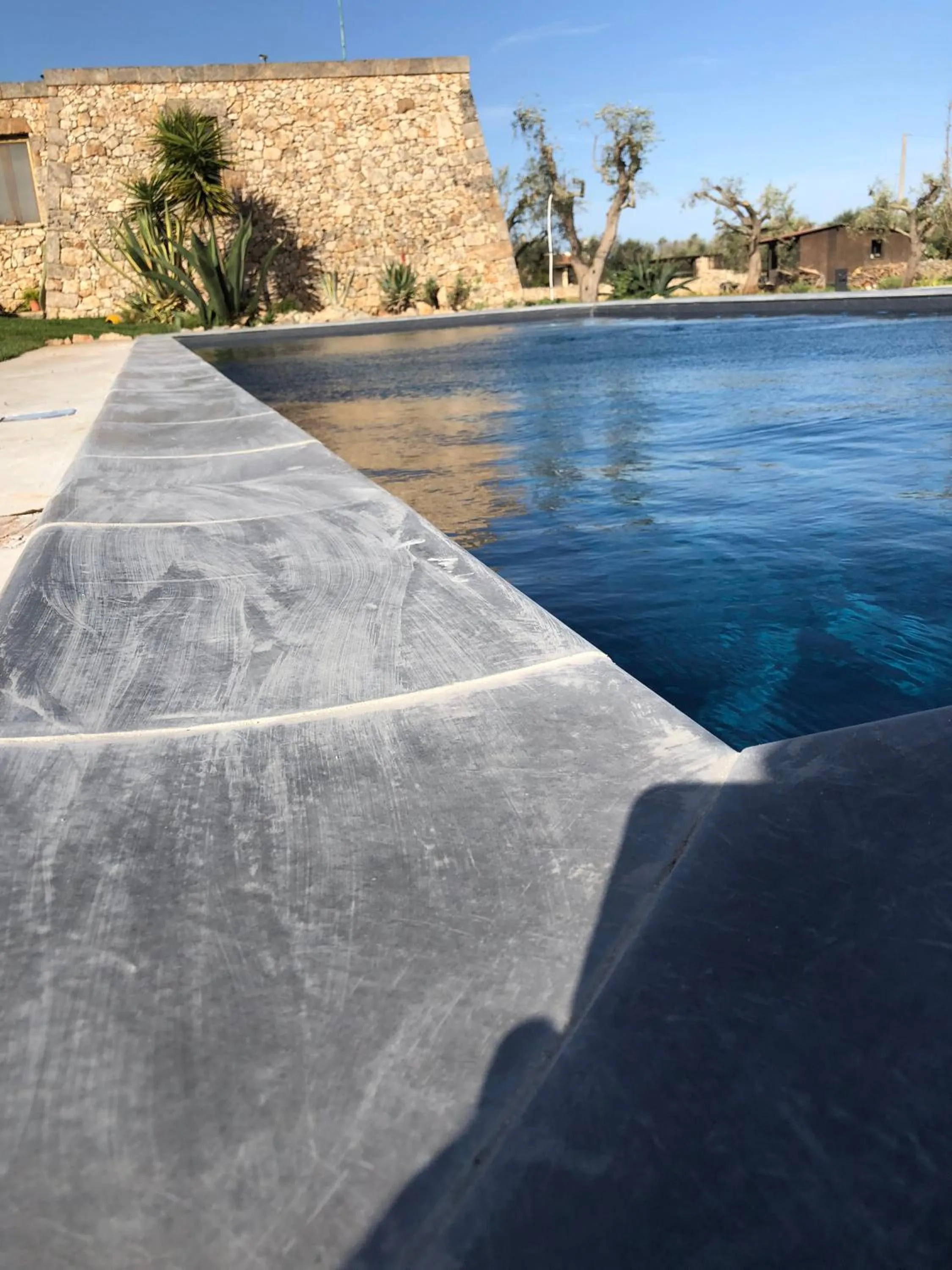 Swimming pool in B&B Tatanga Mani