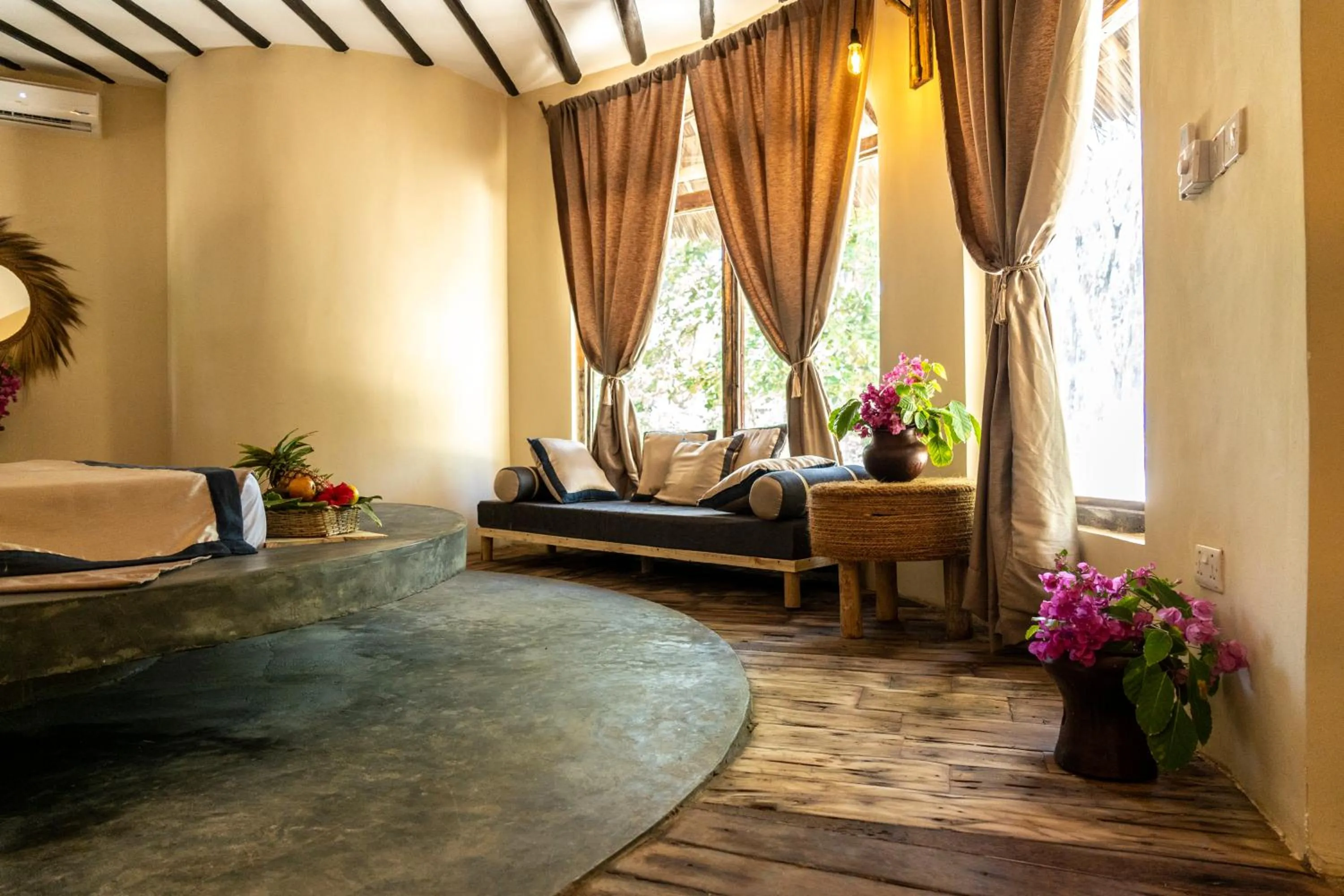 Seating area in Kinazi Upepo Beach Eco Sport Resort