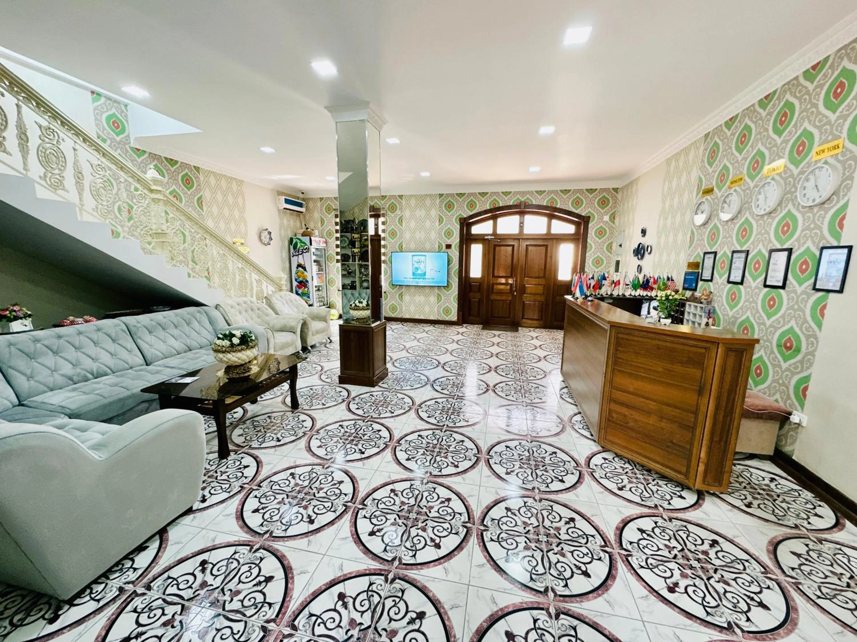 Lobby or reception in Samarkand Travel