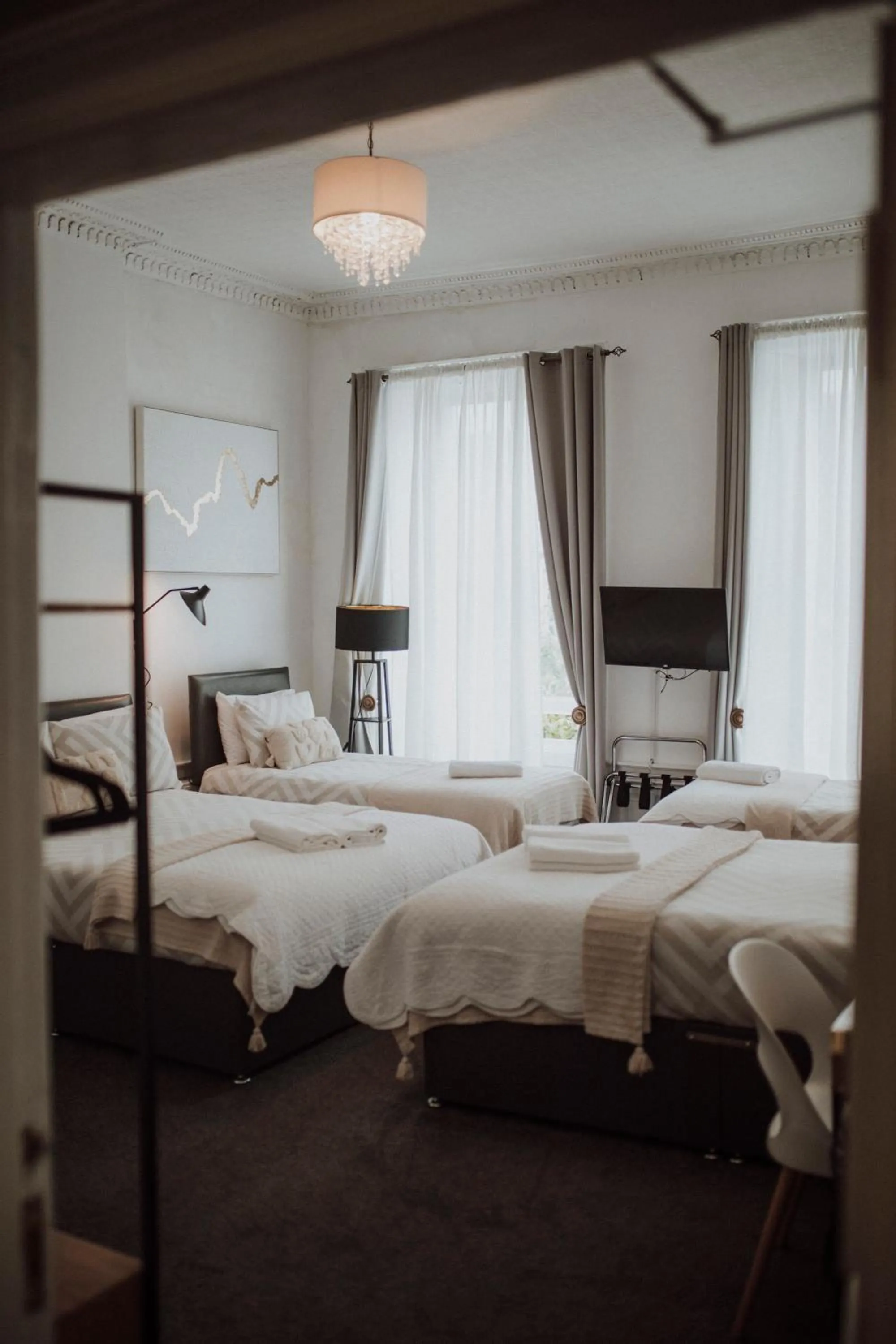 Photo of the whole room, Bed in 16 Pilrig Guest House