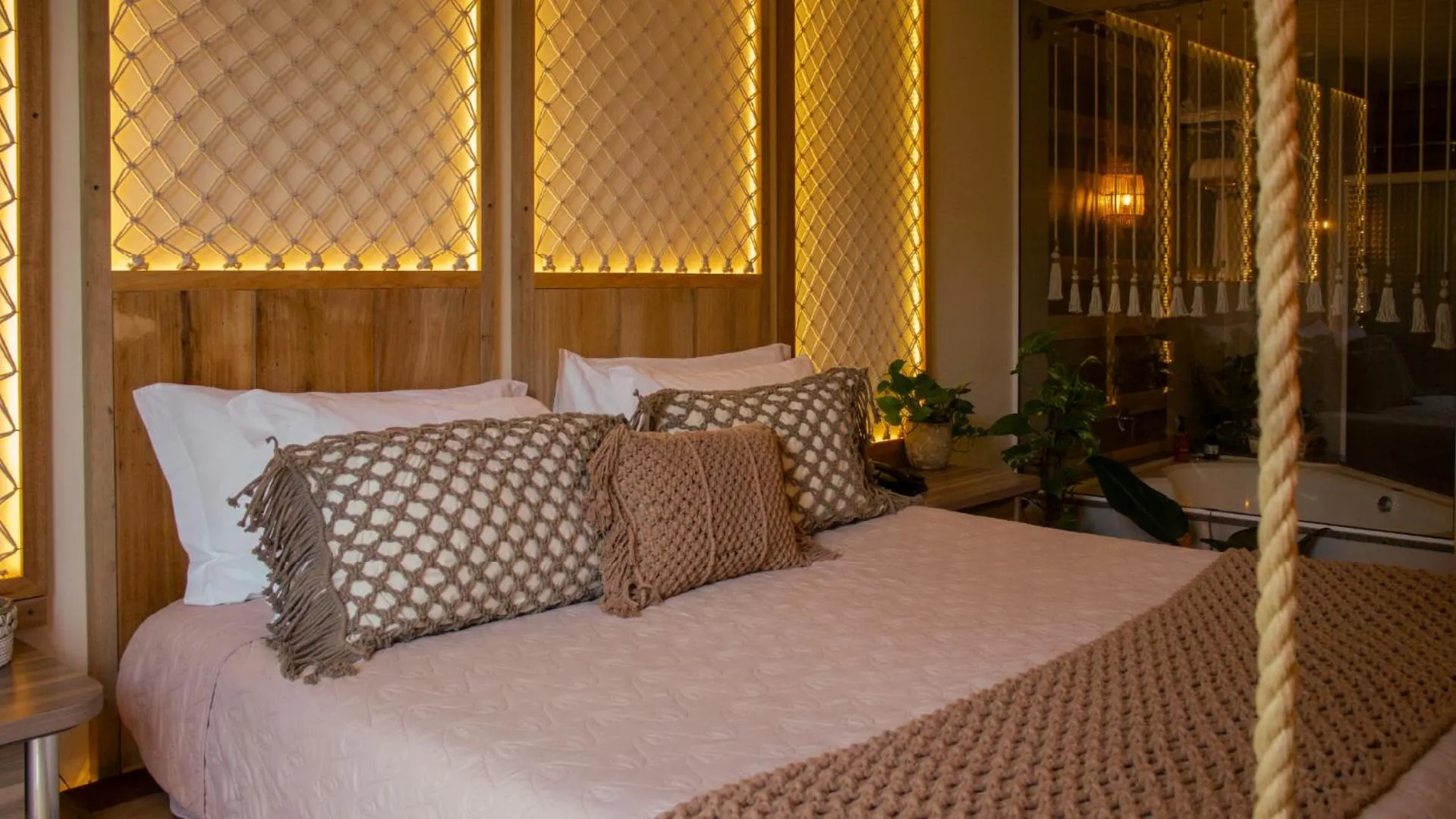 Bed in Vivaz Cataratas Hotel Resort