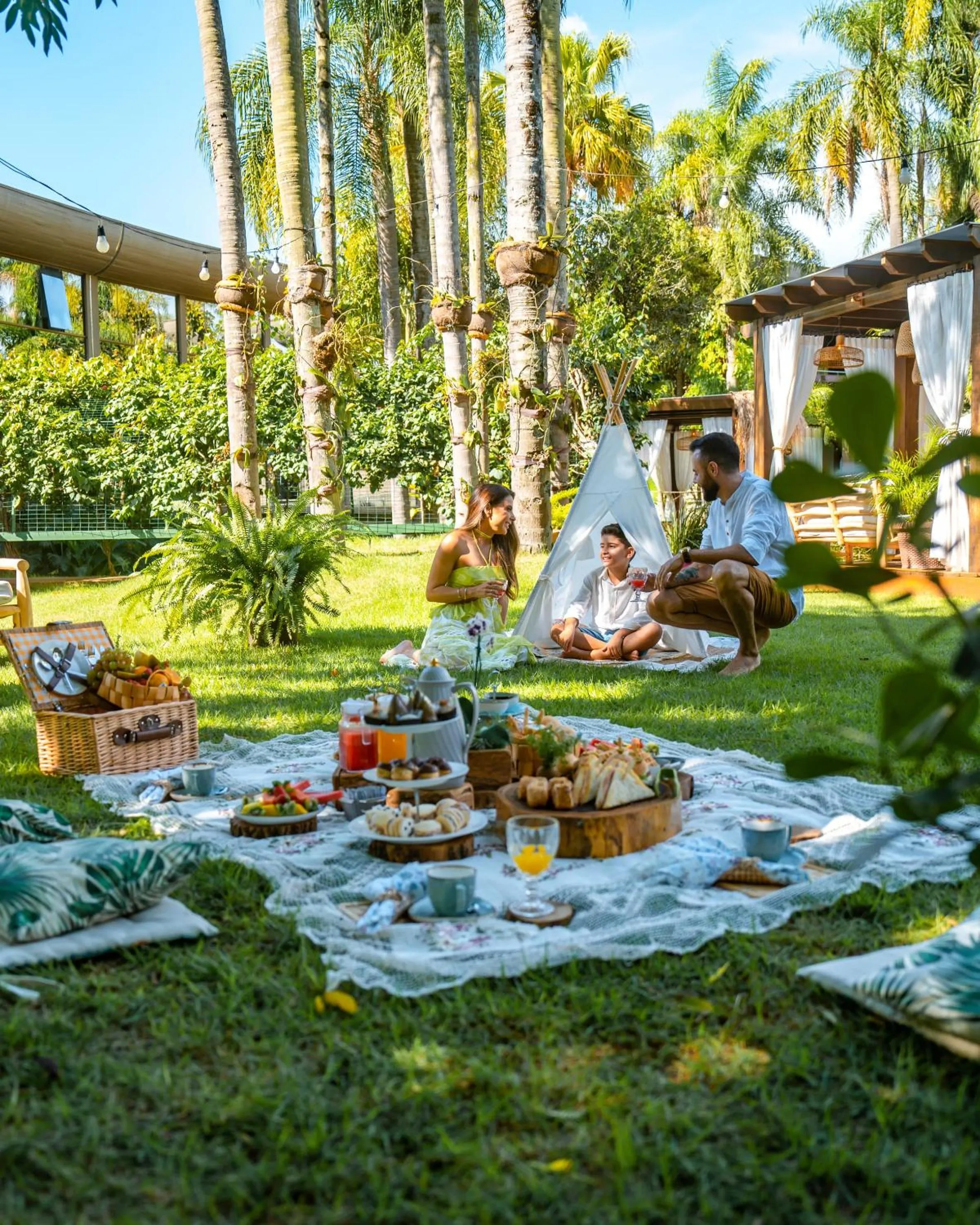 Patio in Vivaz Cataratas Hotel Resort