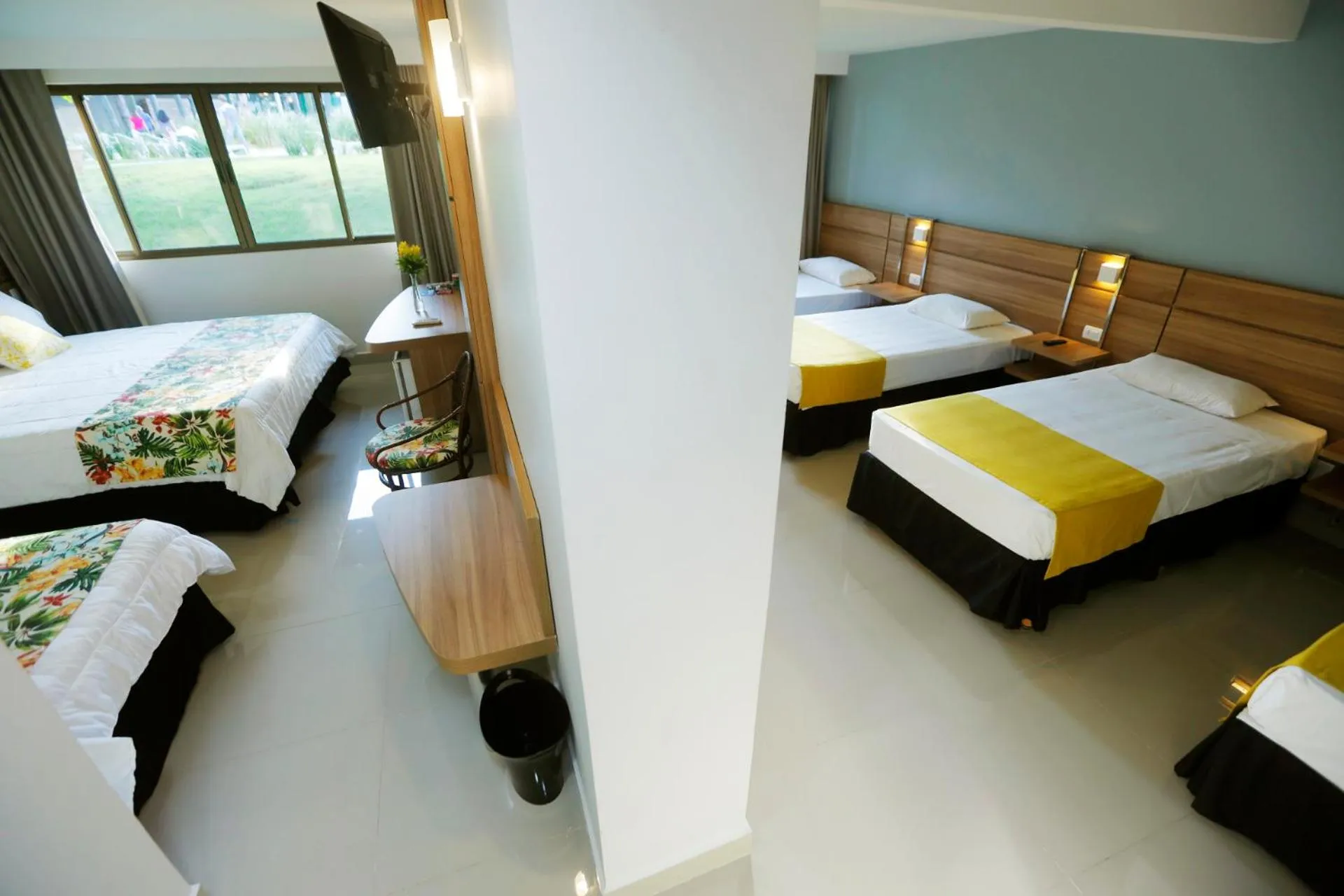 Bed in Vivaz Cataratas Hotel Resort