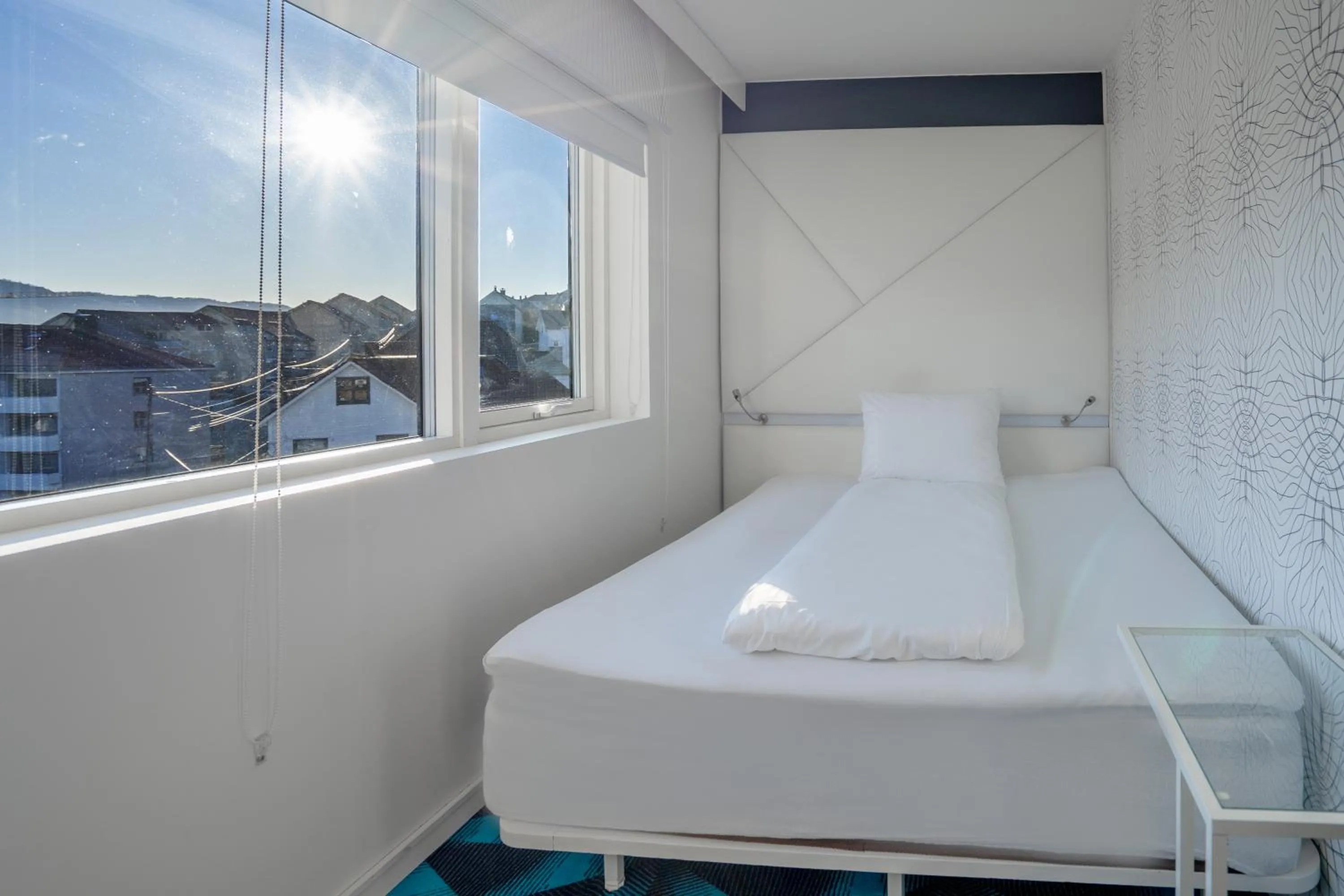 Bedroom, Bed in Magic Hotel Solheimsviken