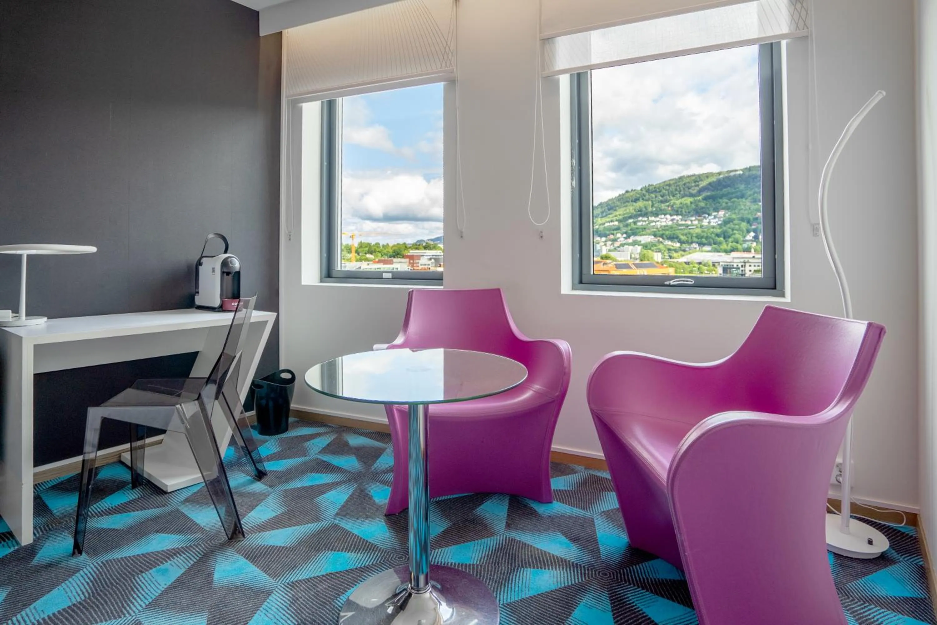 Seating area in Magic Hotel Solheimsviken