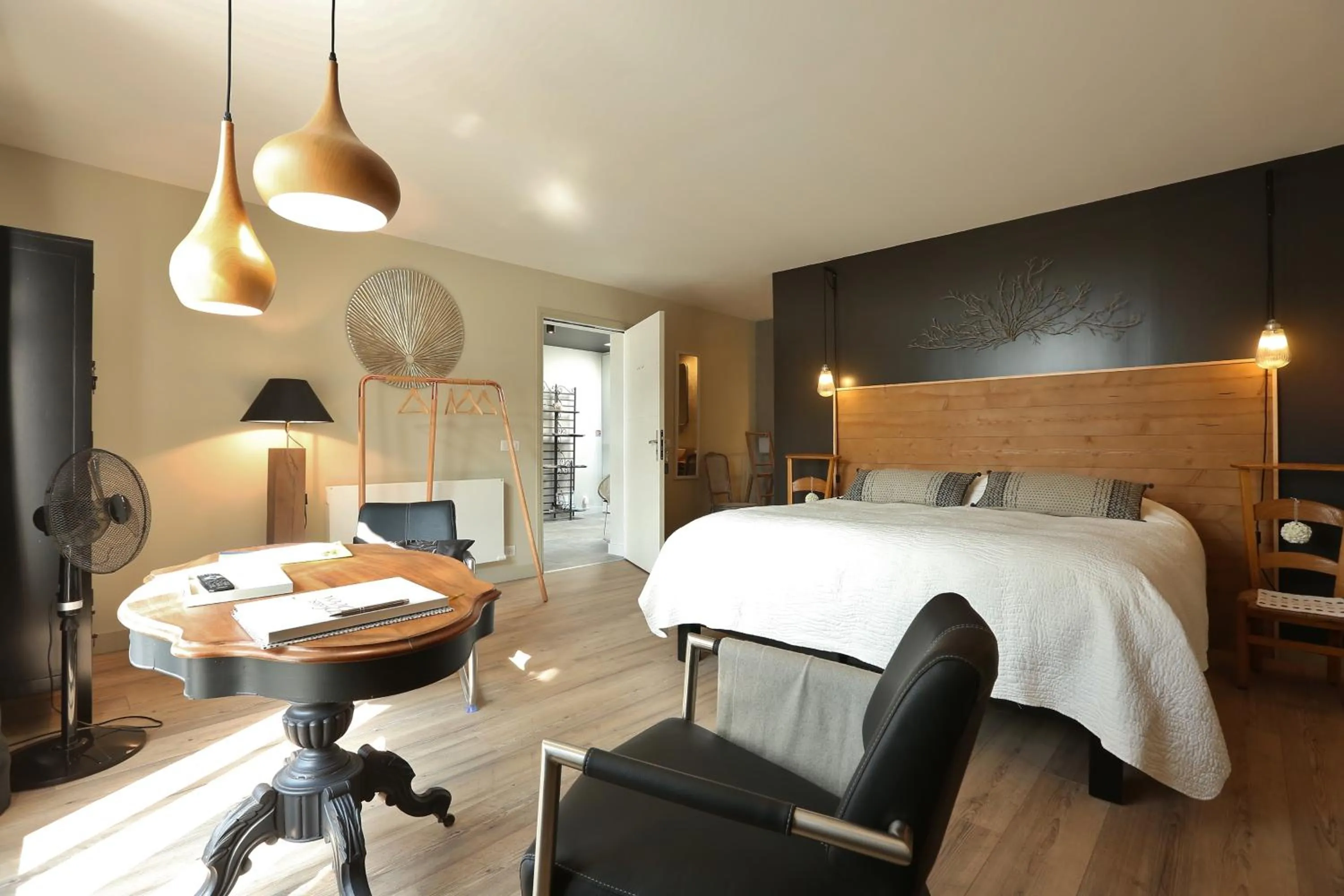 Photo of the whole room, Bed in Chambres D´Hôtes Herbes Folles