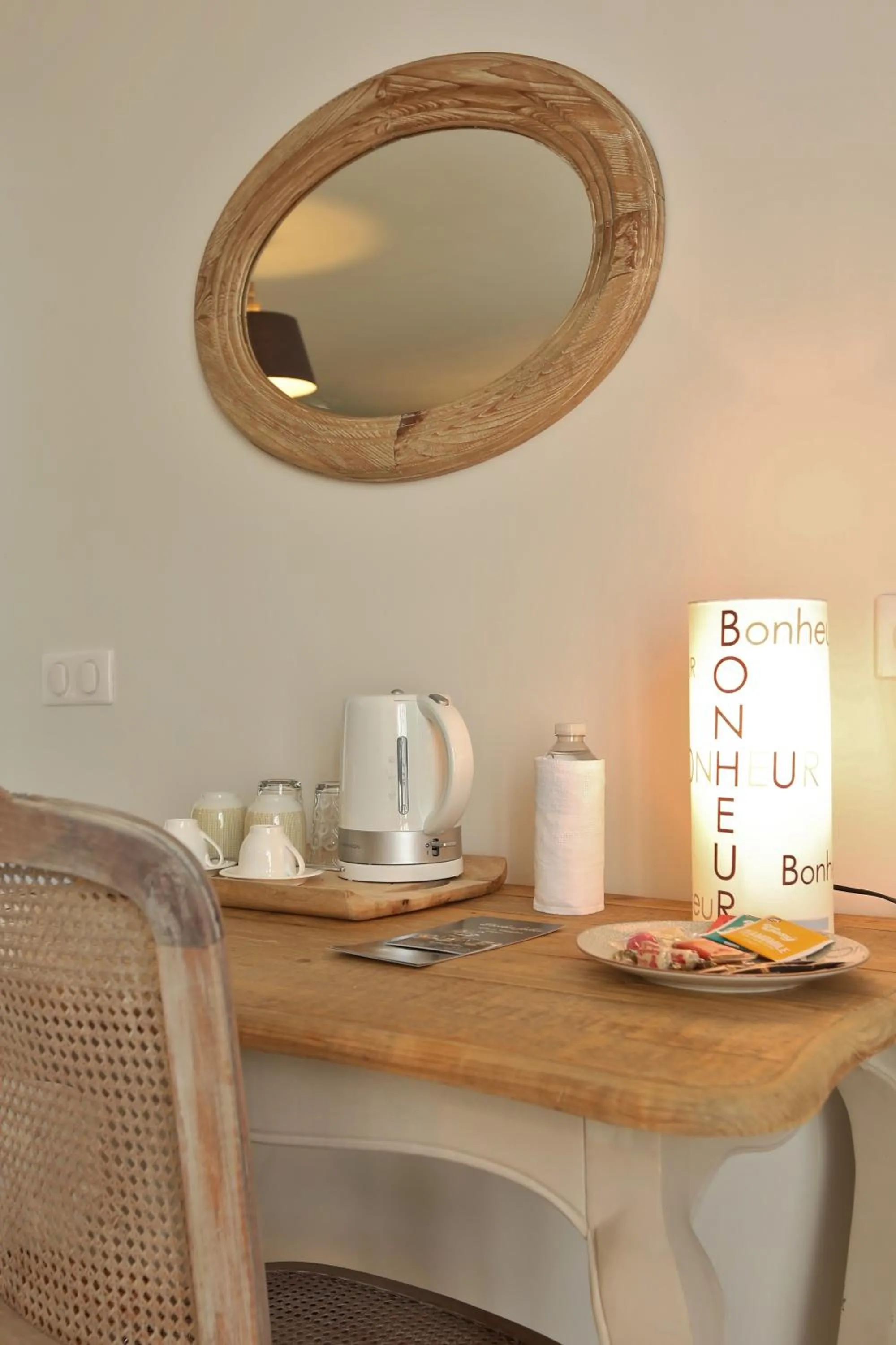 Coffee/tea facilities in Chambres D´Hôtes Herbes Folles