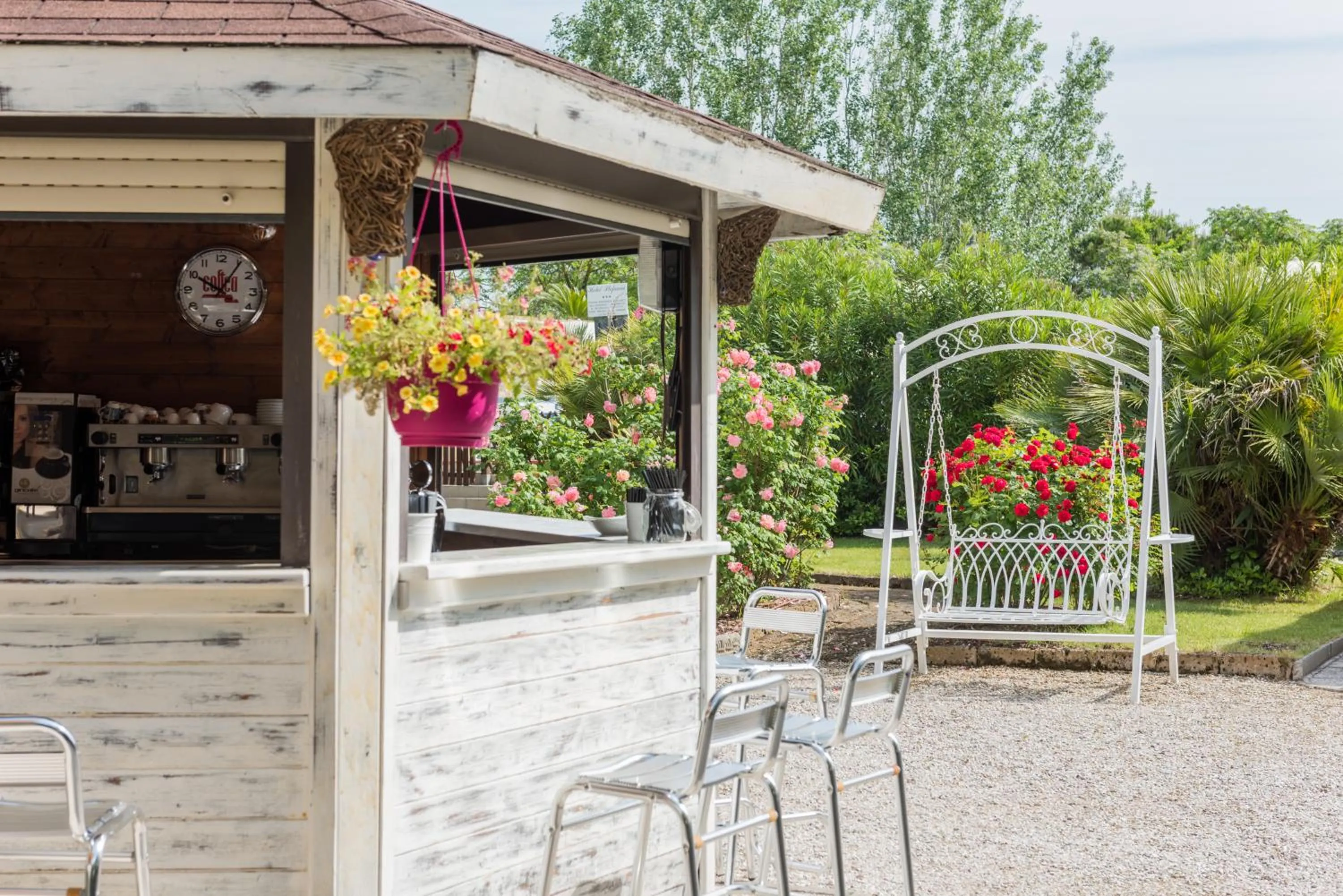 Garden in Hotel Stefania