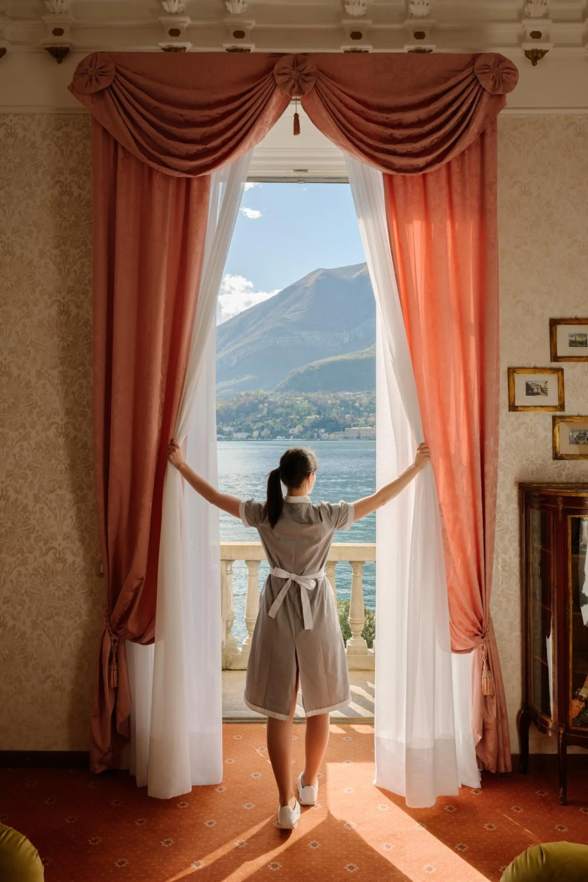 Lake view in Grand Hotel Villa Serbelloni - A Legendary Hotel