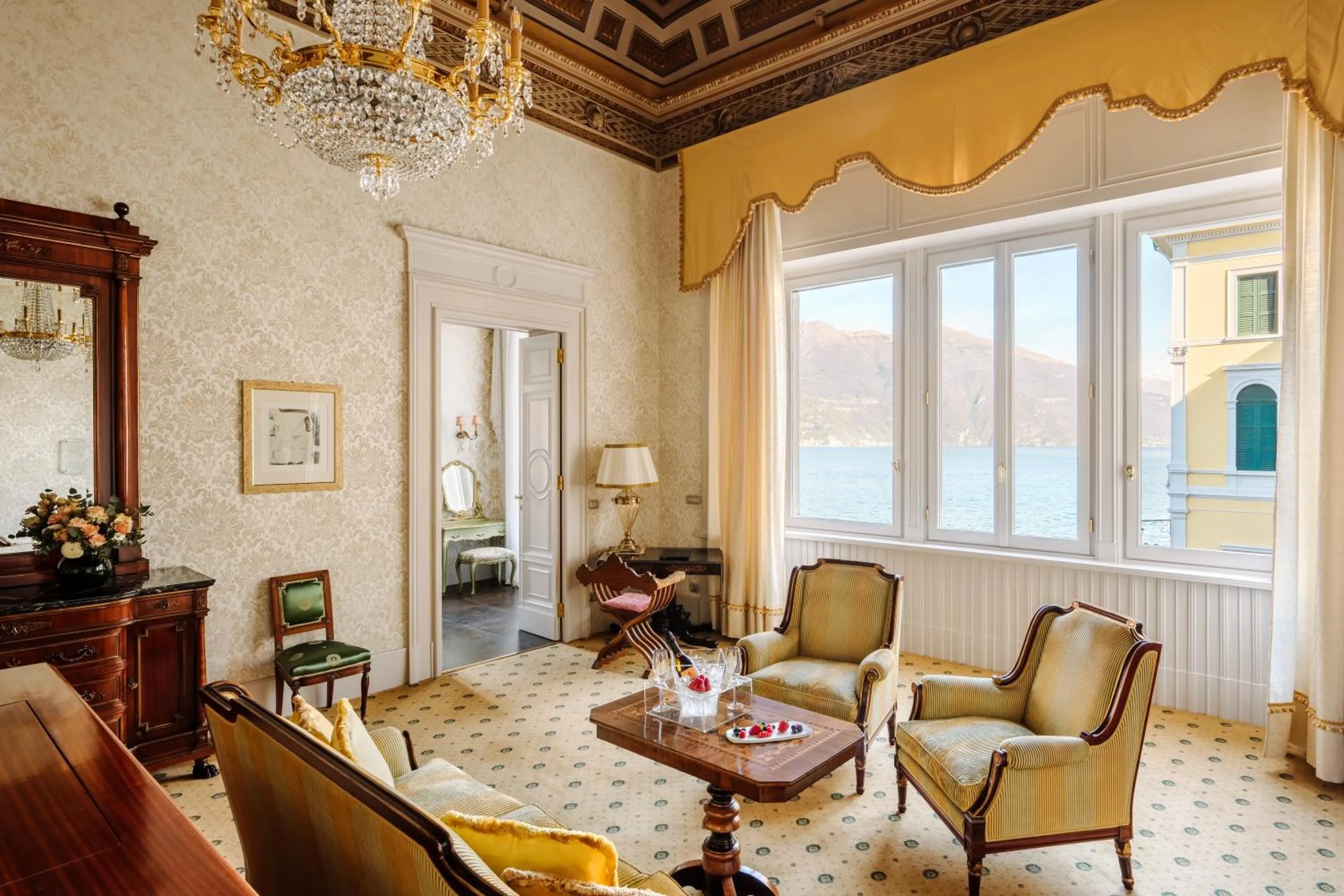 Living room in Grand Hotel Villa Serbelloni - A Legendary Hotel