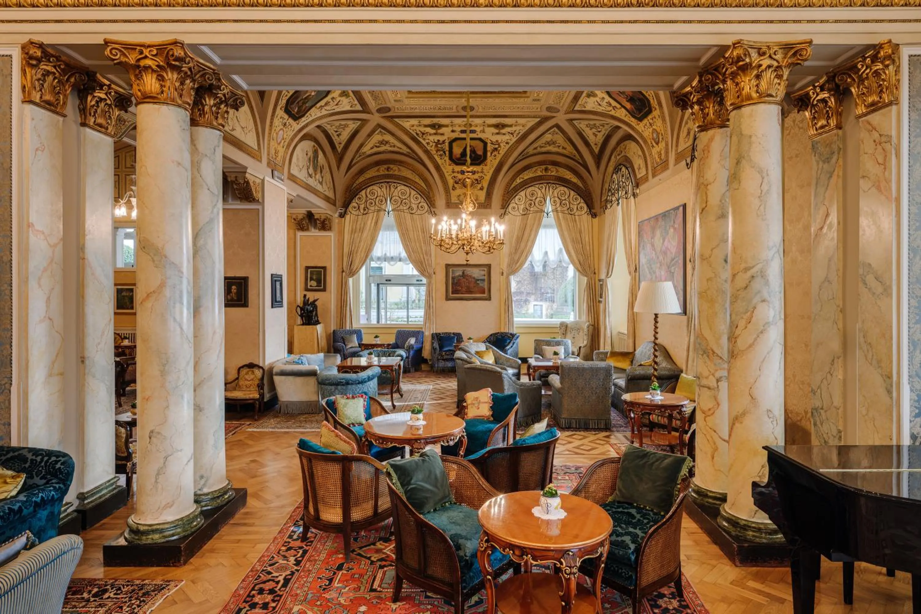 Lobby or reception in Grand Hotel Villa Serbelloni - A Legendary Hotel