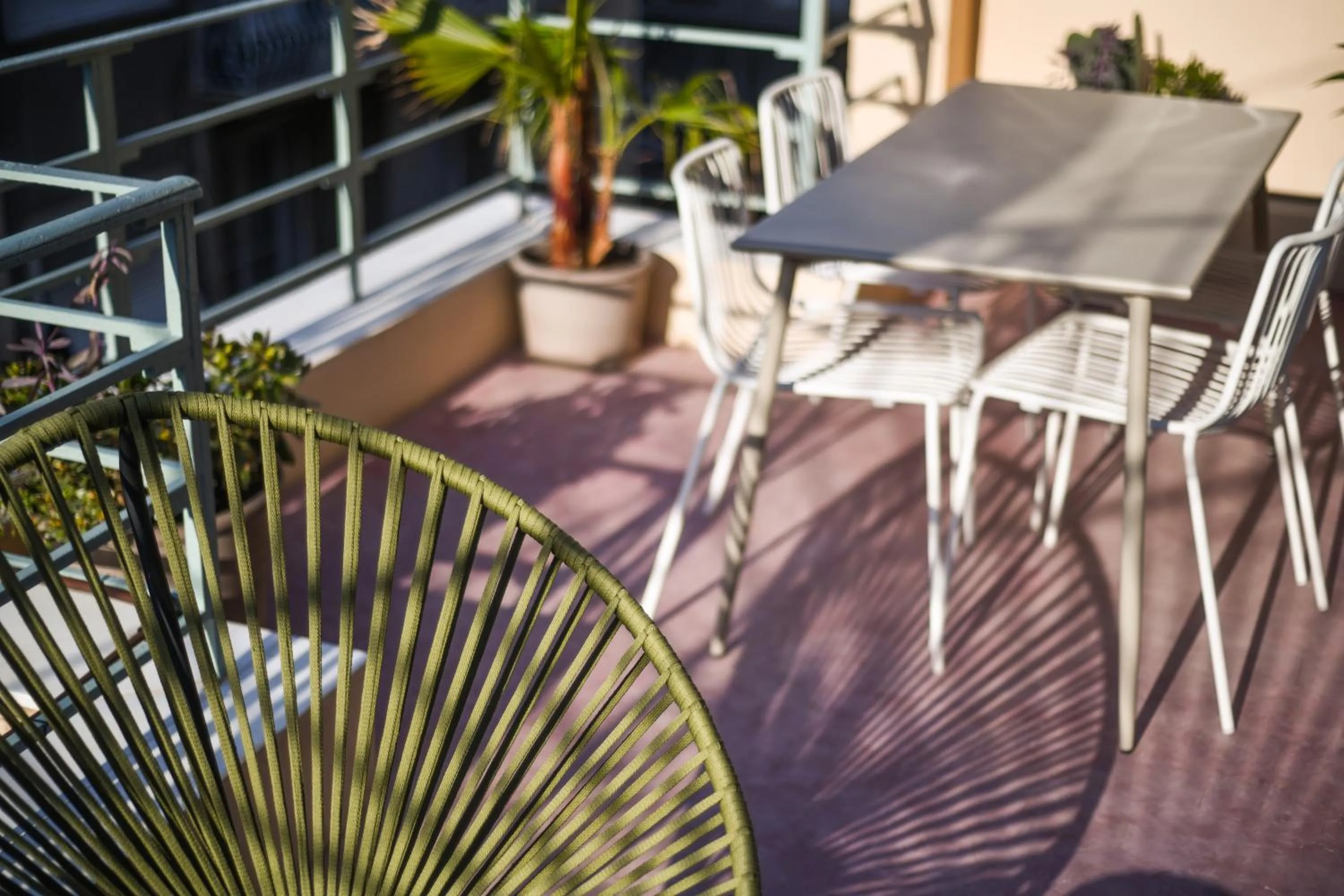 Balcony/Terrace in Kolonaki Boutique Apartments by Olala Homes