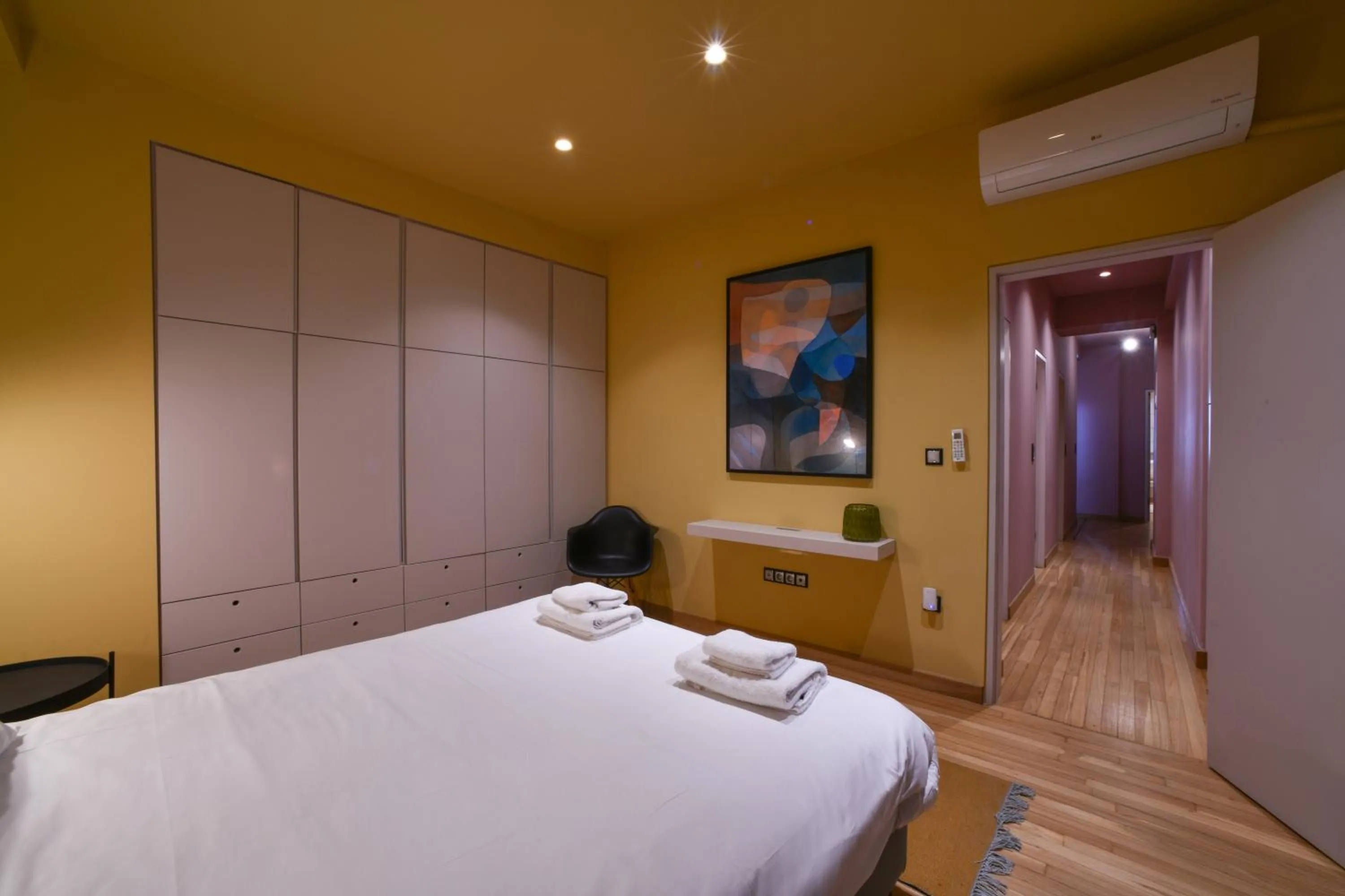 Bedroom, Bed in Kolonaki Boutique Apartments by Olala Homes