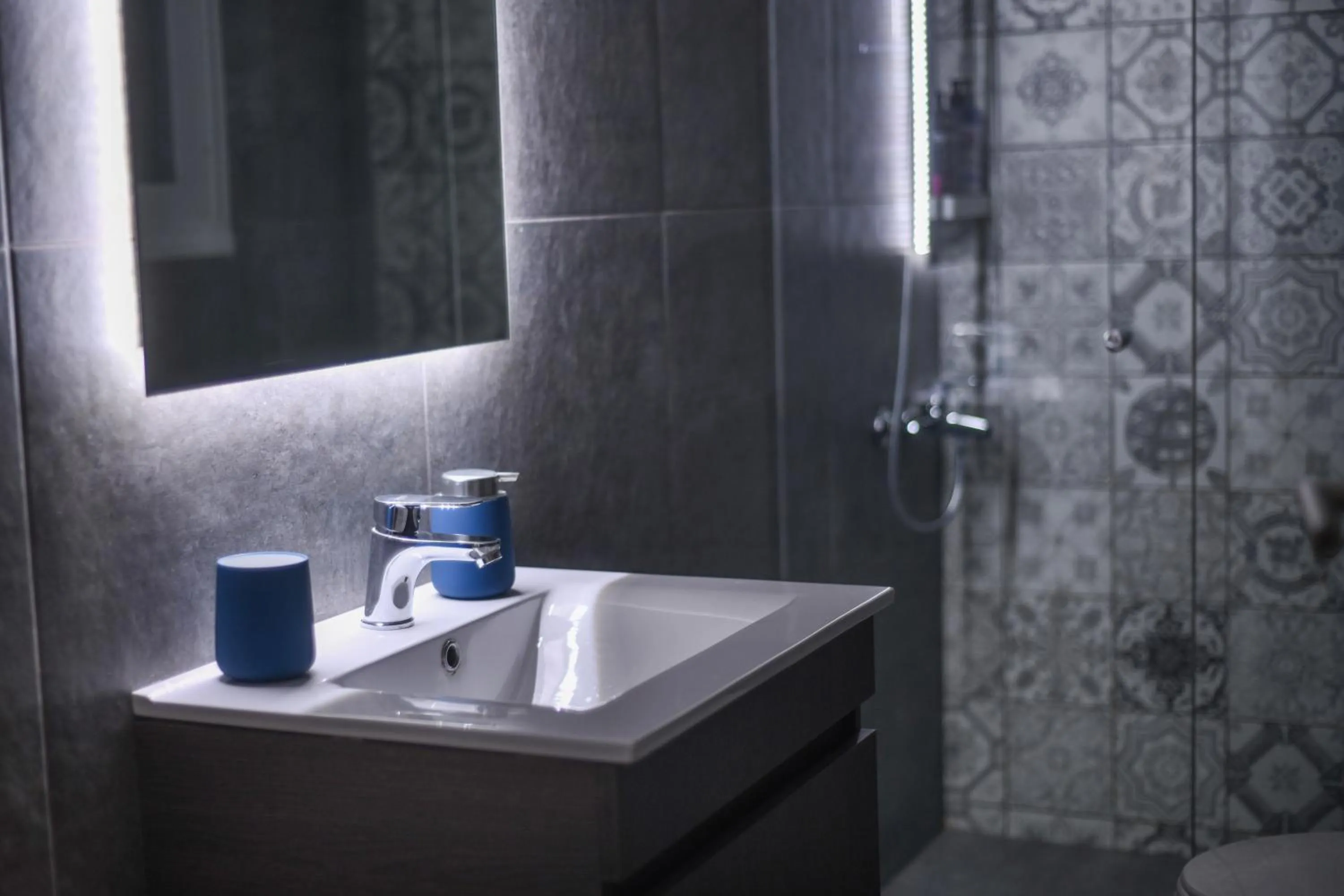 Shower in Kolonaki Boutique Apartments by Olala Homes