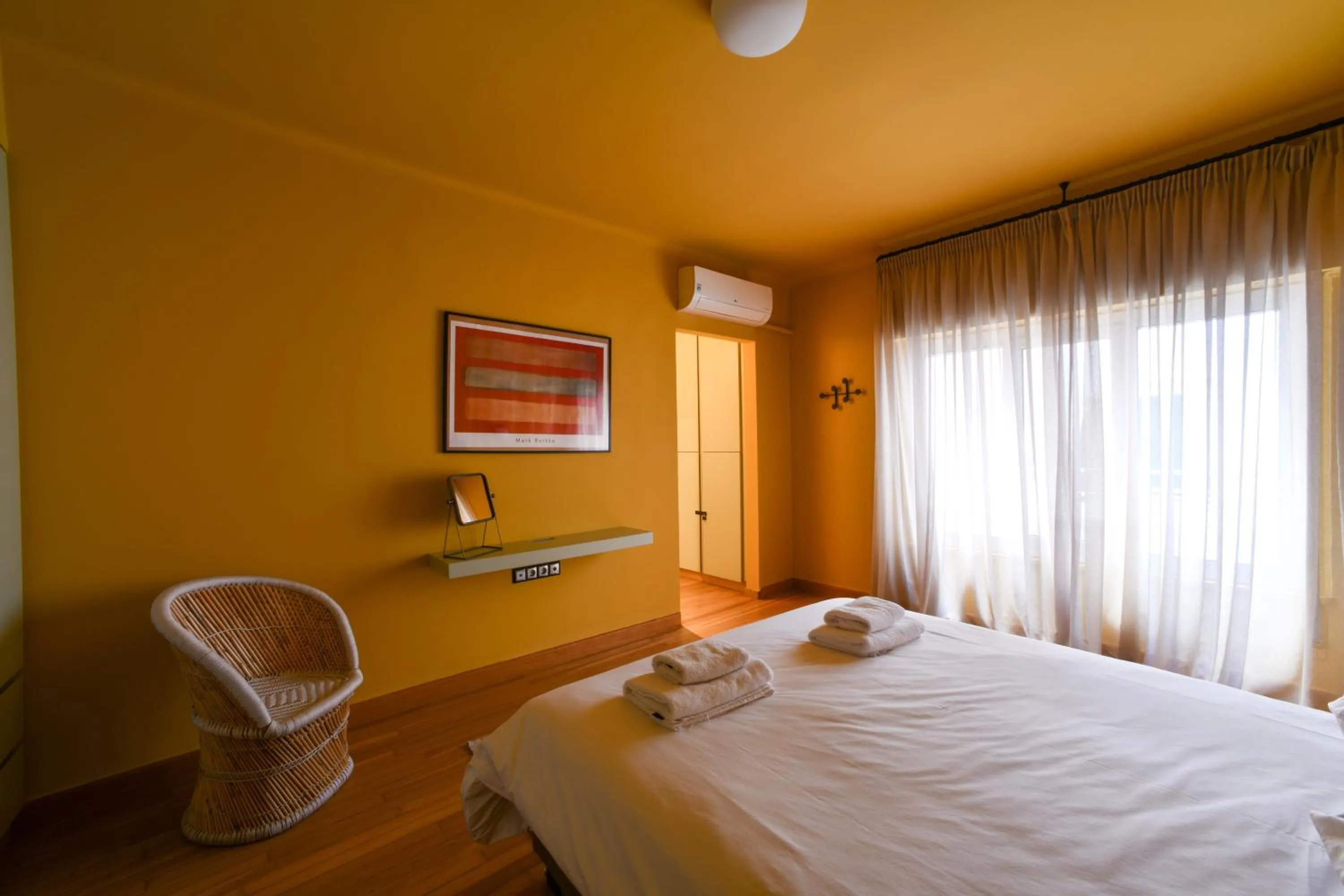 Bedroom, Bed in Kolonaki Boutique Apartments by Olala Homes