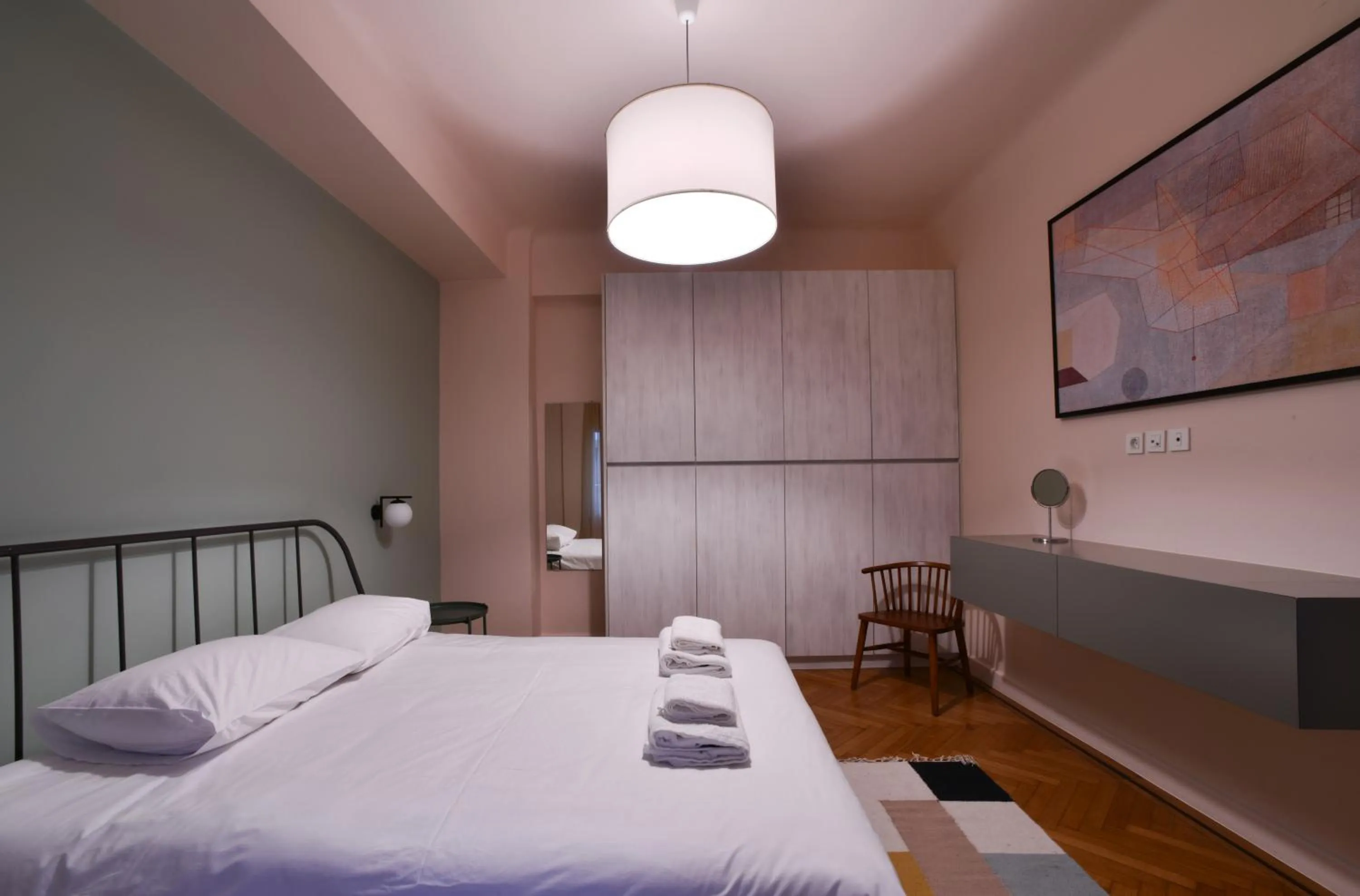 Bedroom, Bed in Kolonaki Boutique Apartments by Olala Homes