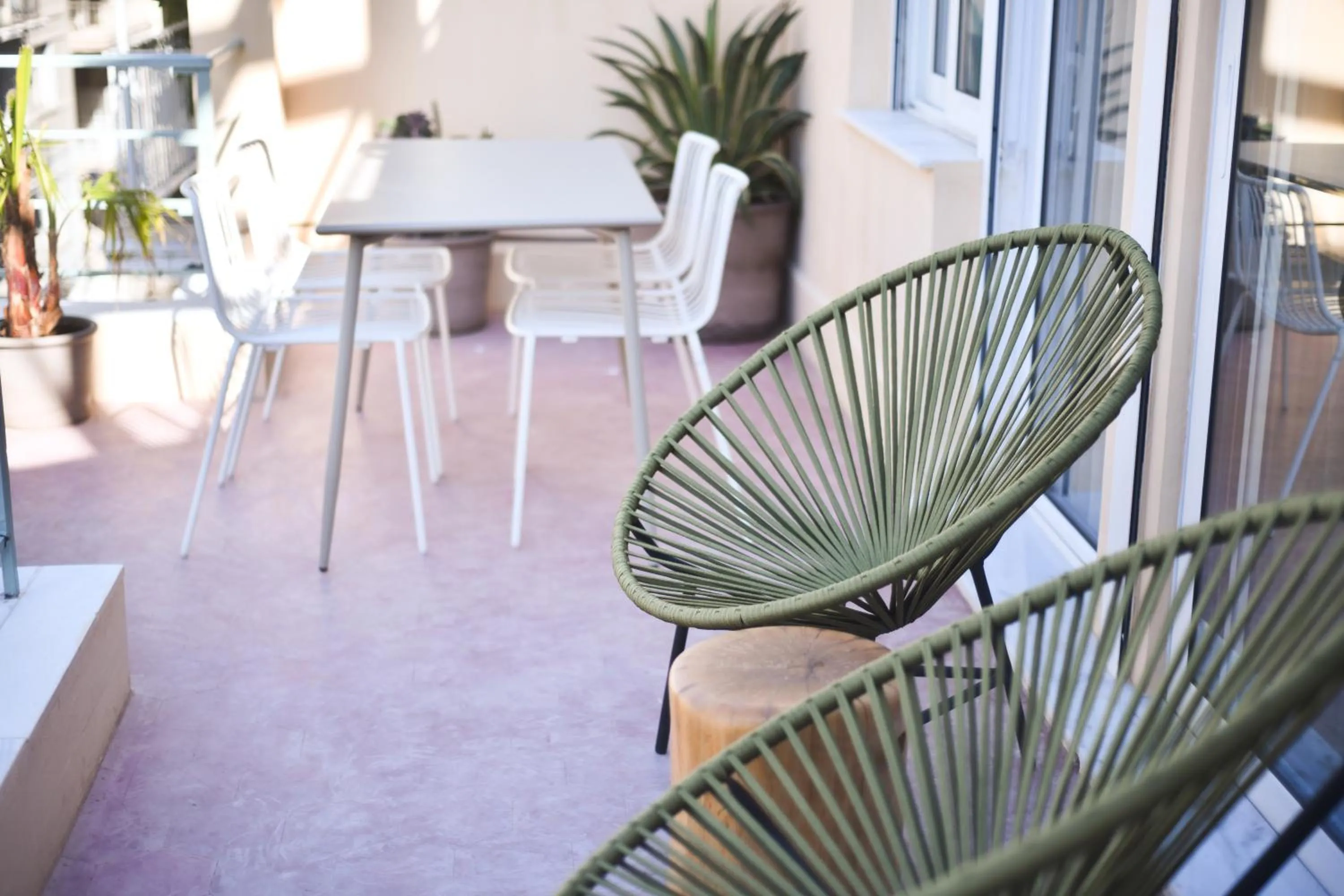 Balcony/Terrace in Kolonaki Boutique Apartments by Olala Homes