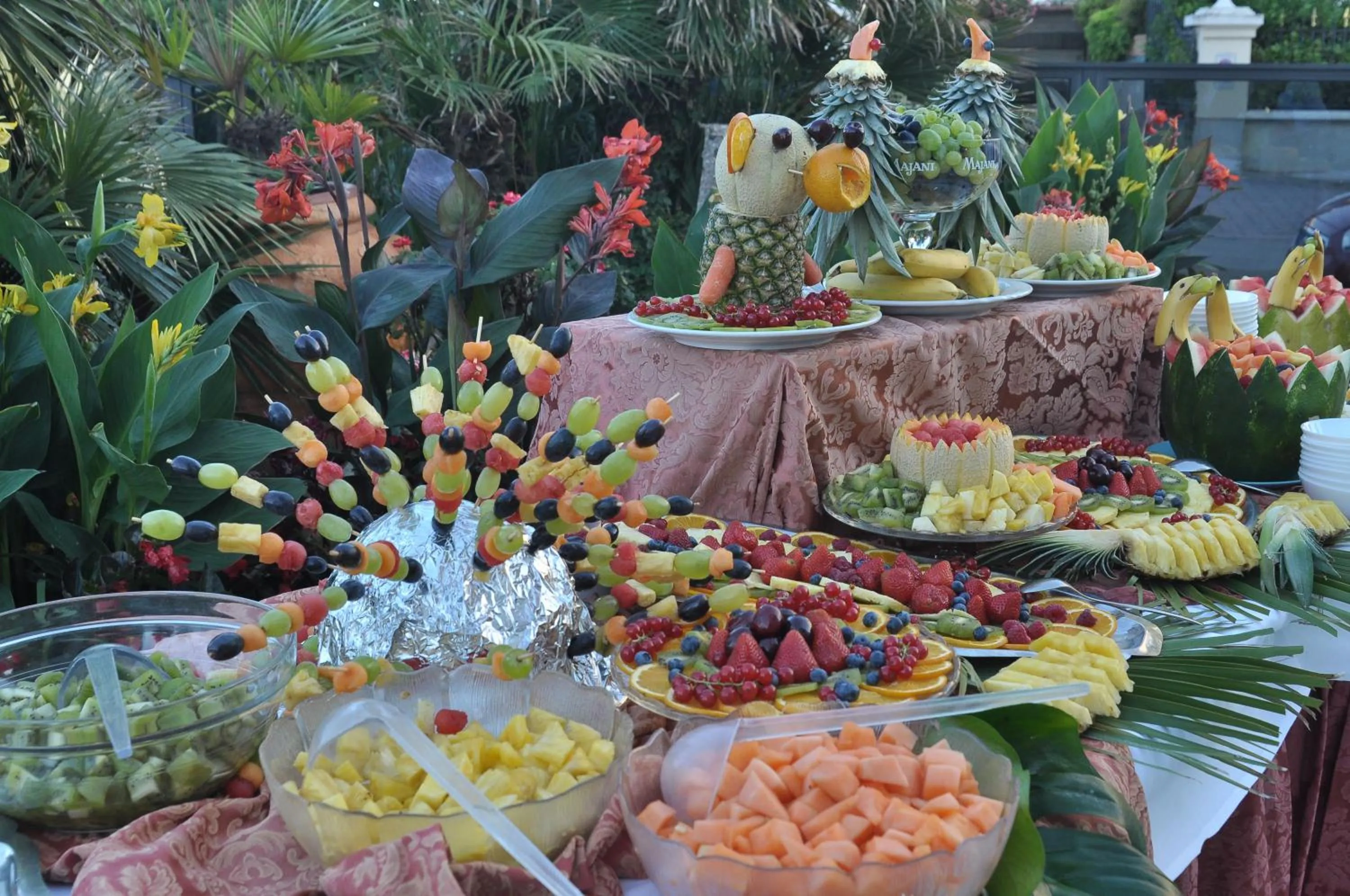 Food and drinks in Hotel Oriente