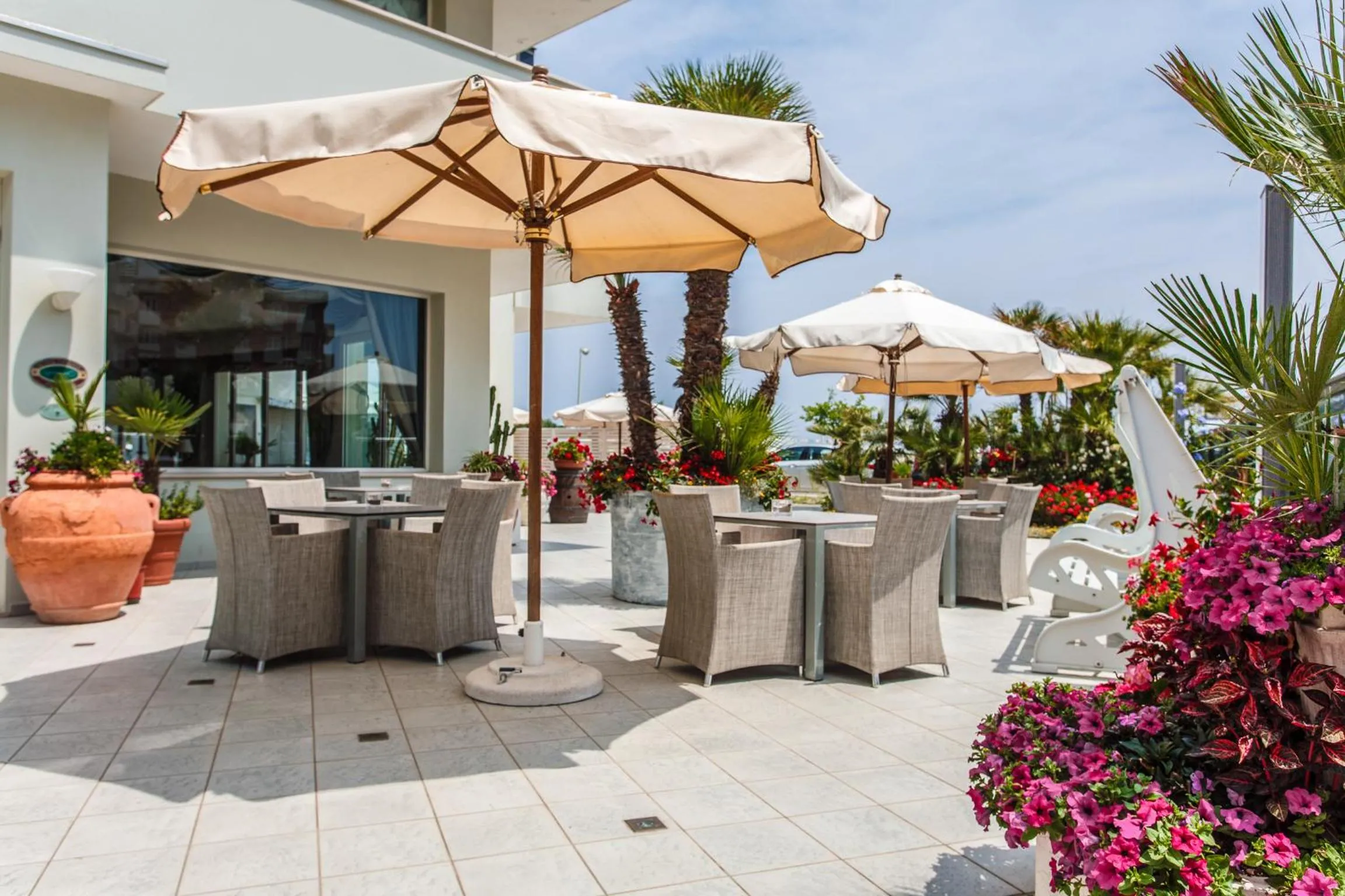 Garden in Hotel Oriente