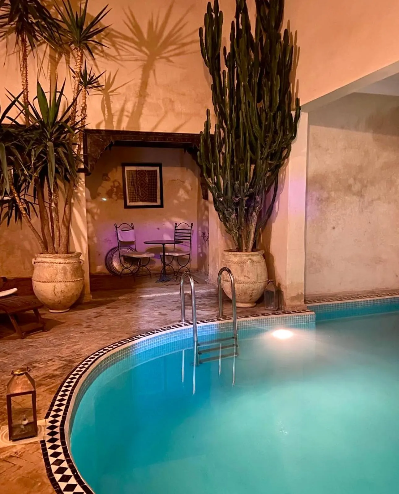 Swimming pool in Riad Boustane