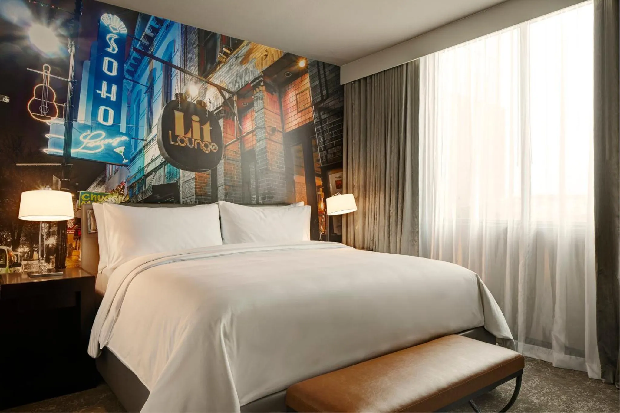 Classic King Guest Room in Archer Hotel Austin