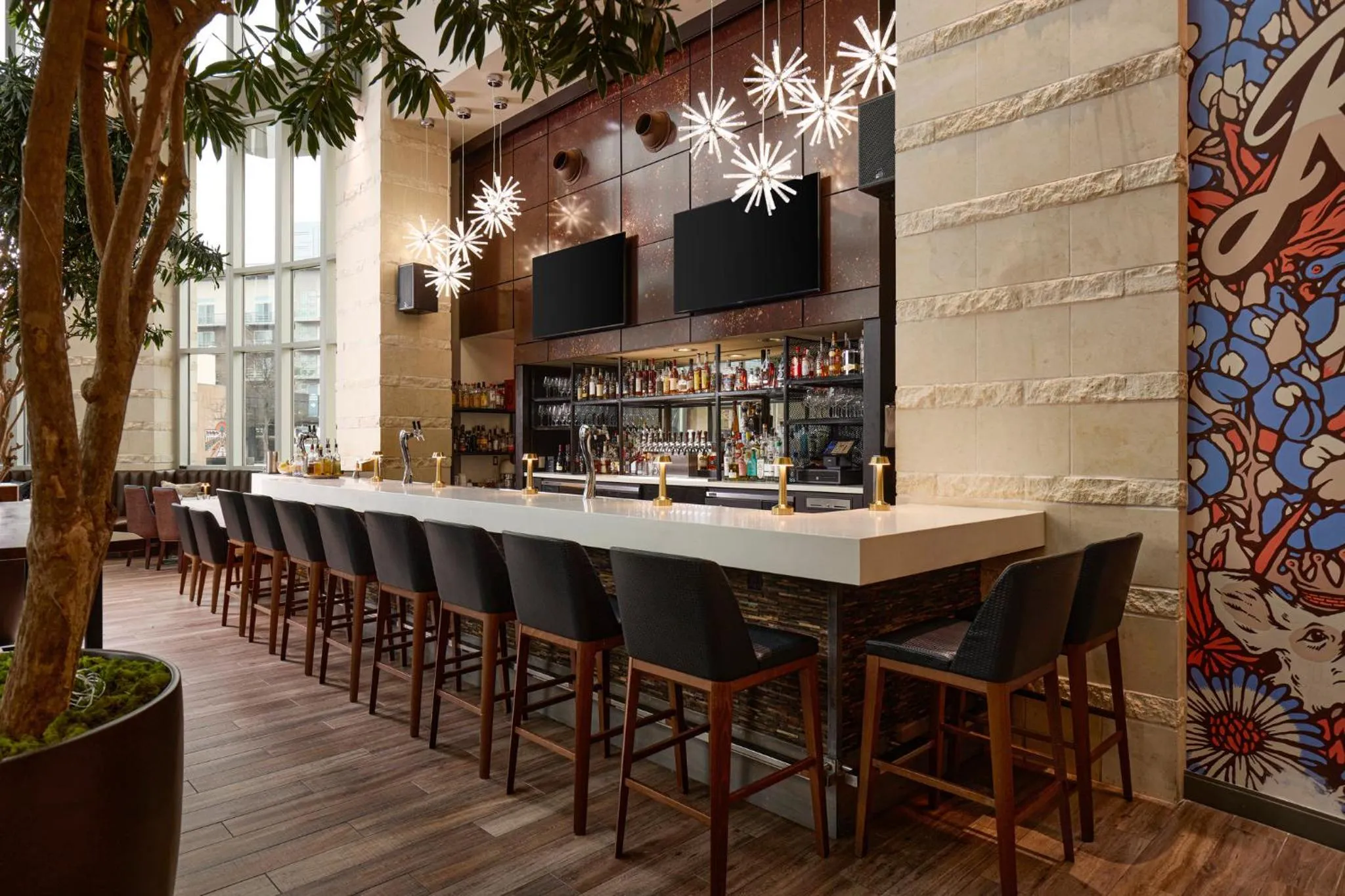 Lounge or bar in Archer Hotel Austin