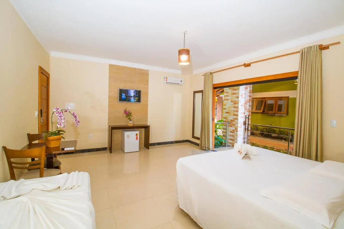 Bed in Vila Miola Hotel