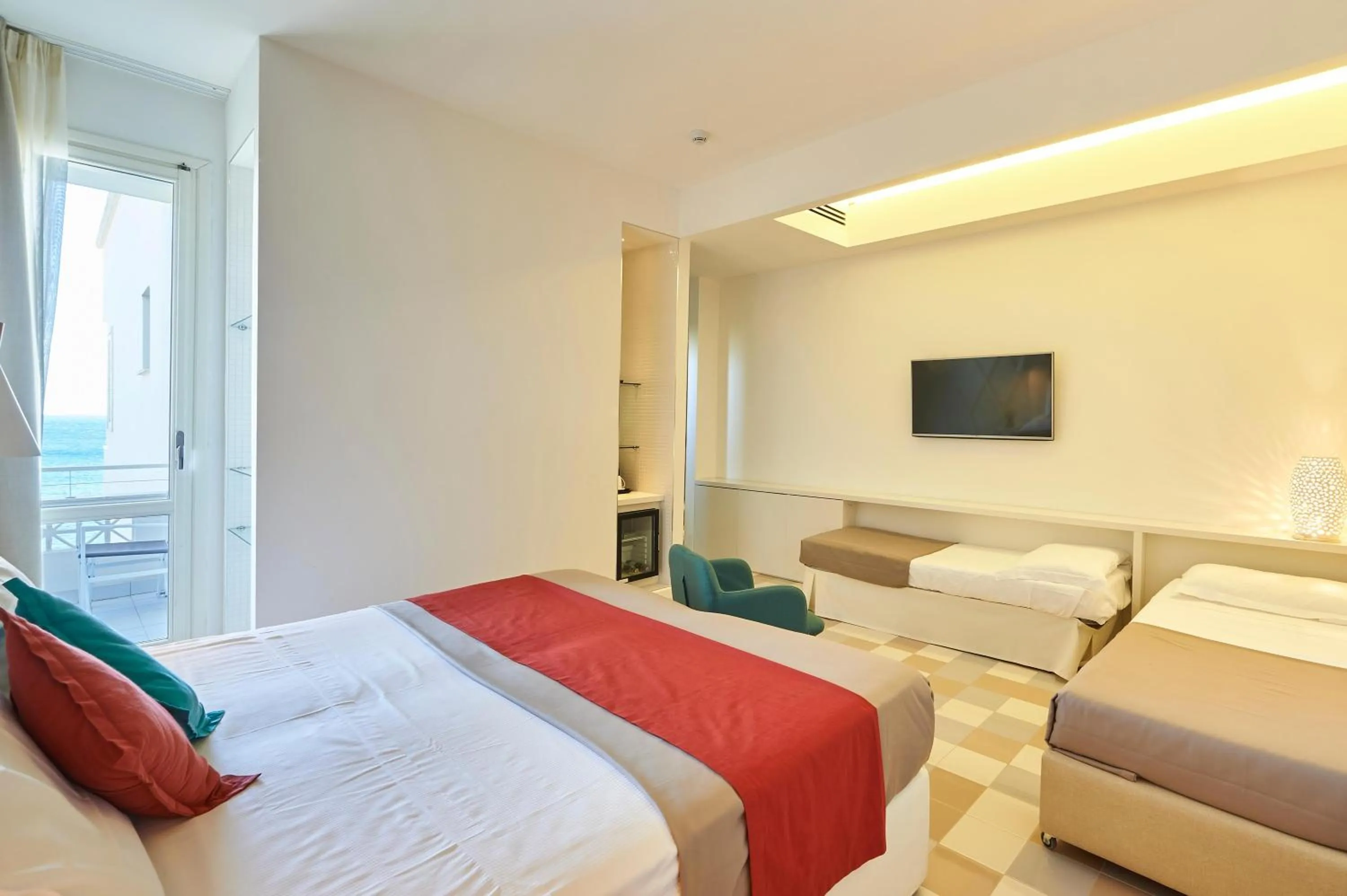 Bed in Grand Hotel Riviera - CDSHotels