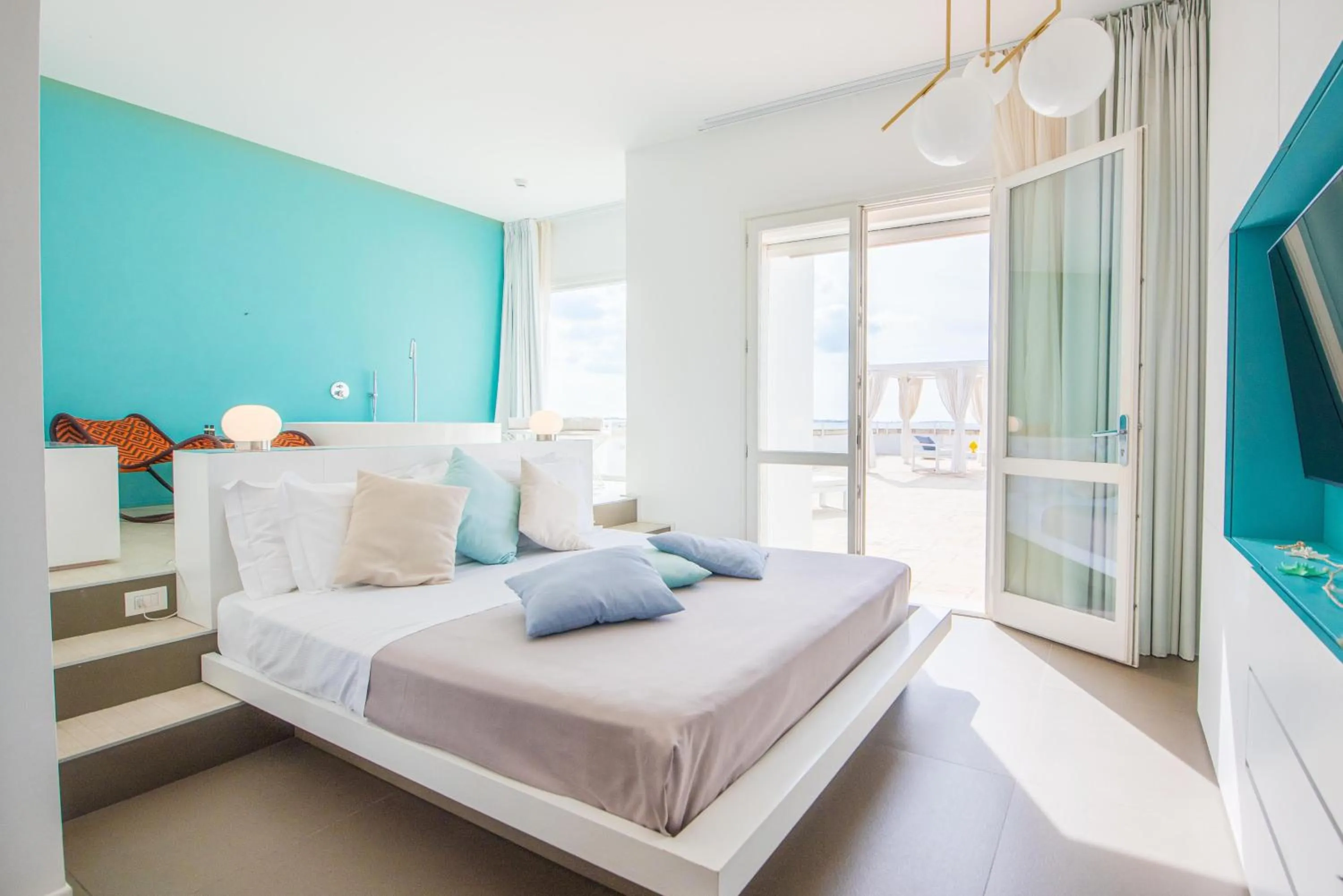 Bed in Grand Hotel Riviera - CDSHotels