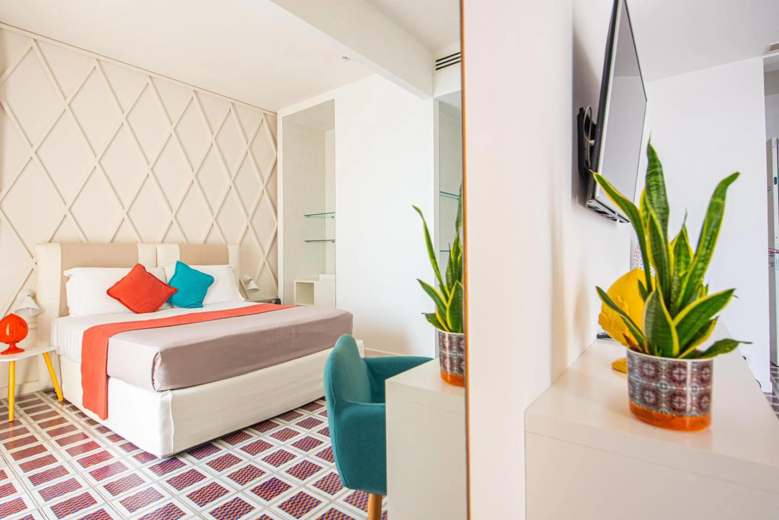 Bed in Grand Hotel Riviera - CDSHotels