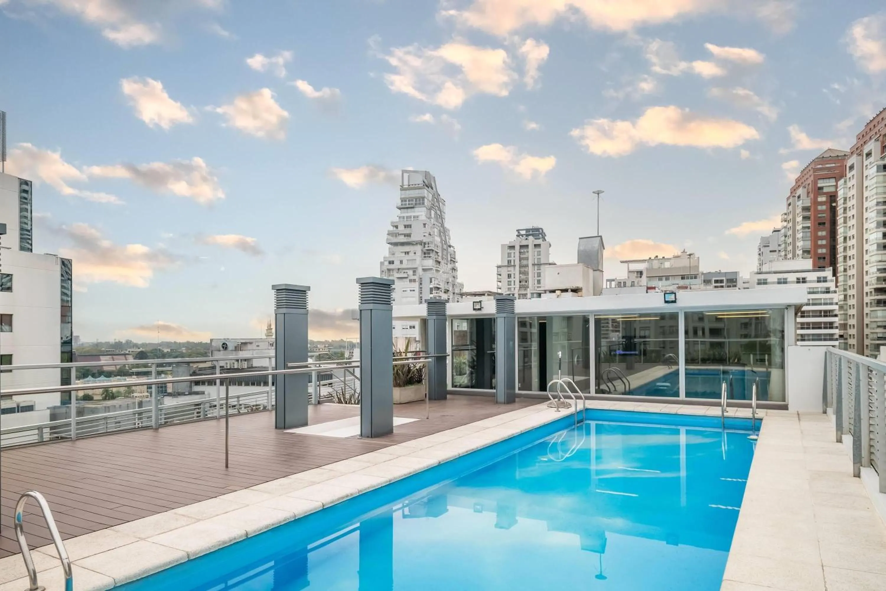 Pool view in Dazzler by Wyndham Polo