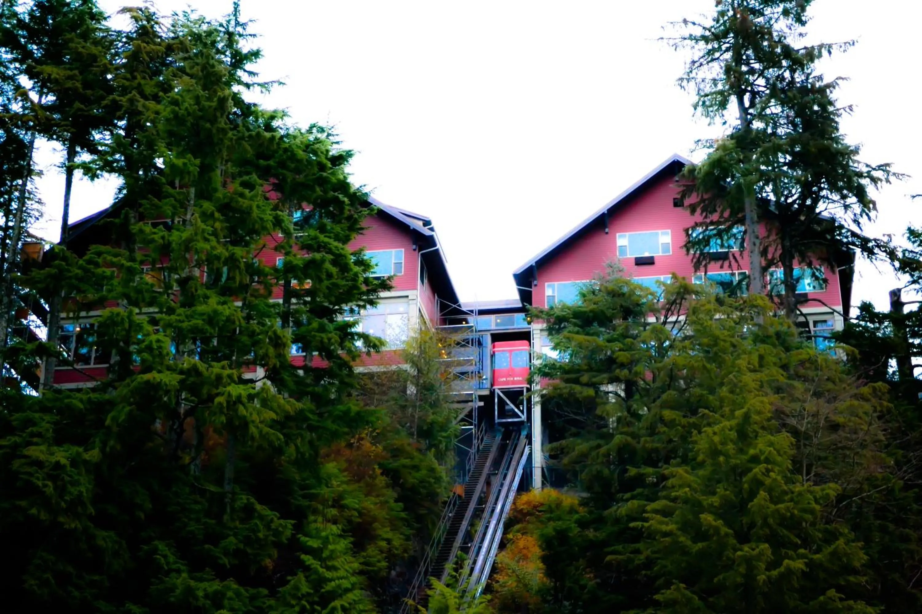 Property building in Cape Fox Lodge