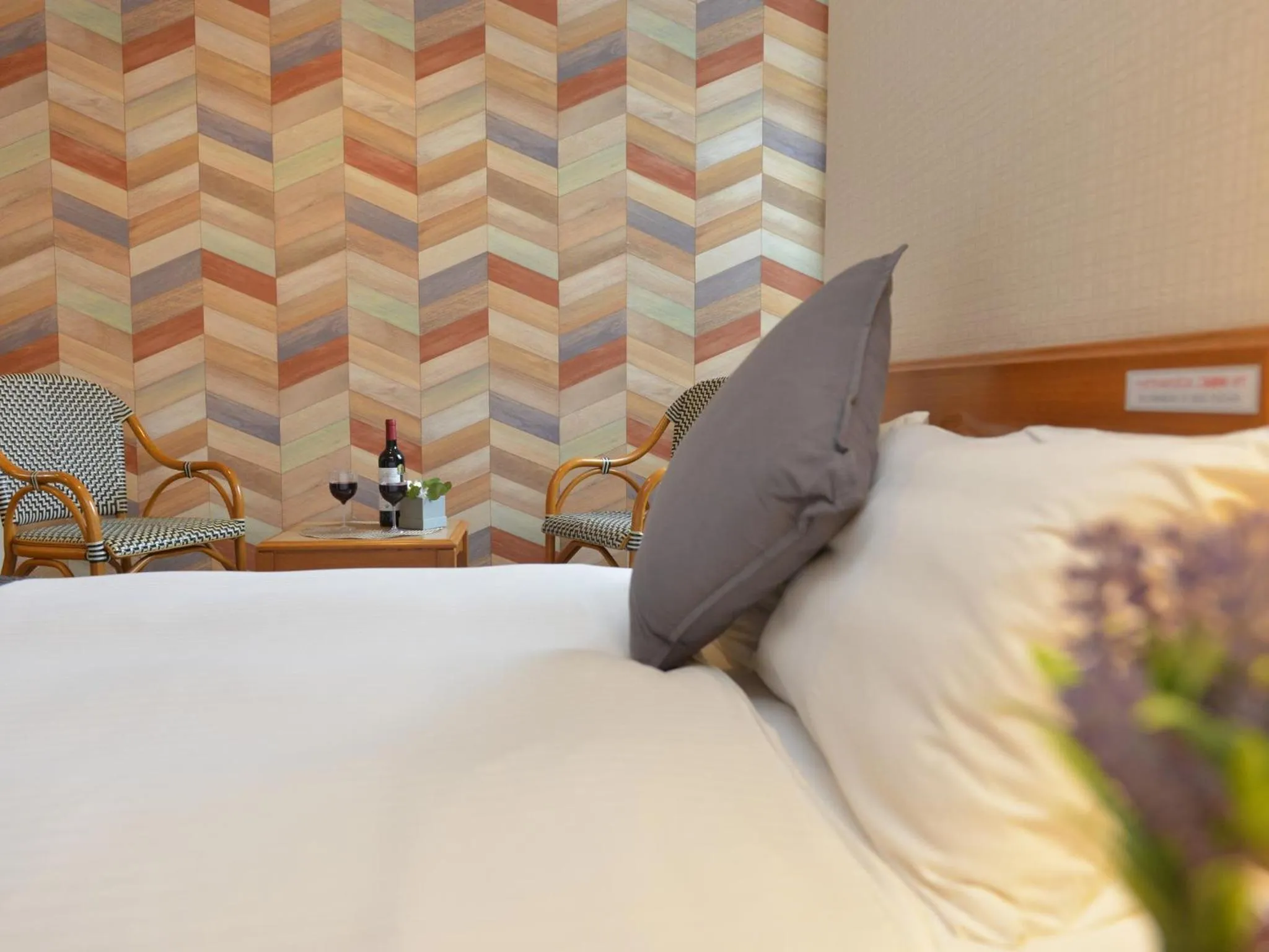 Photo of the whole room, Bed in Hotel New Gaea Itoshima