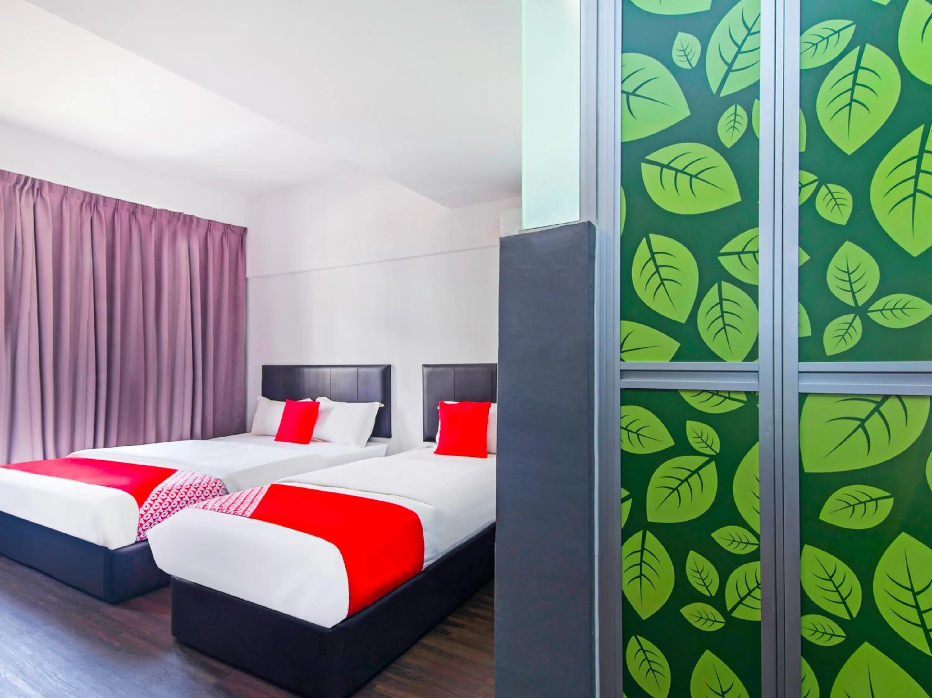 Bedroom, Bed in Intime Hotel Kuchai Lama Kuala Lumpur