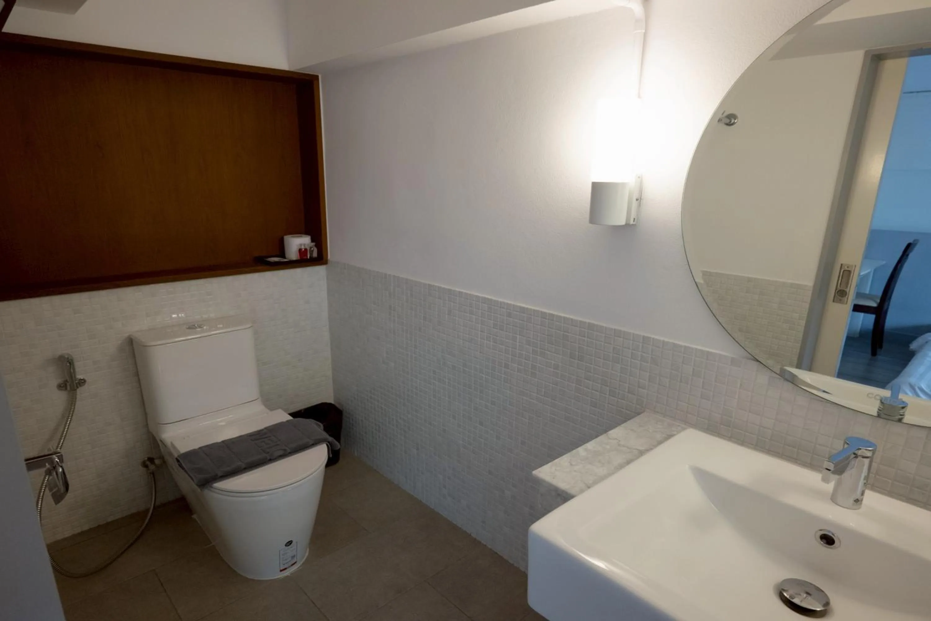 Bathroom in Surachet at 257 Boutique House