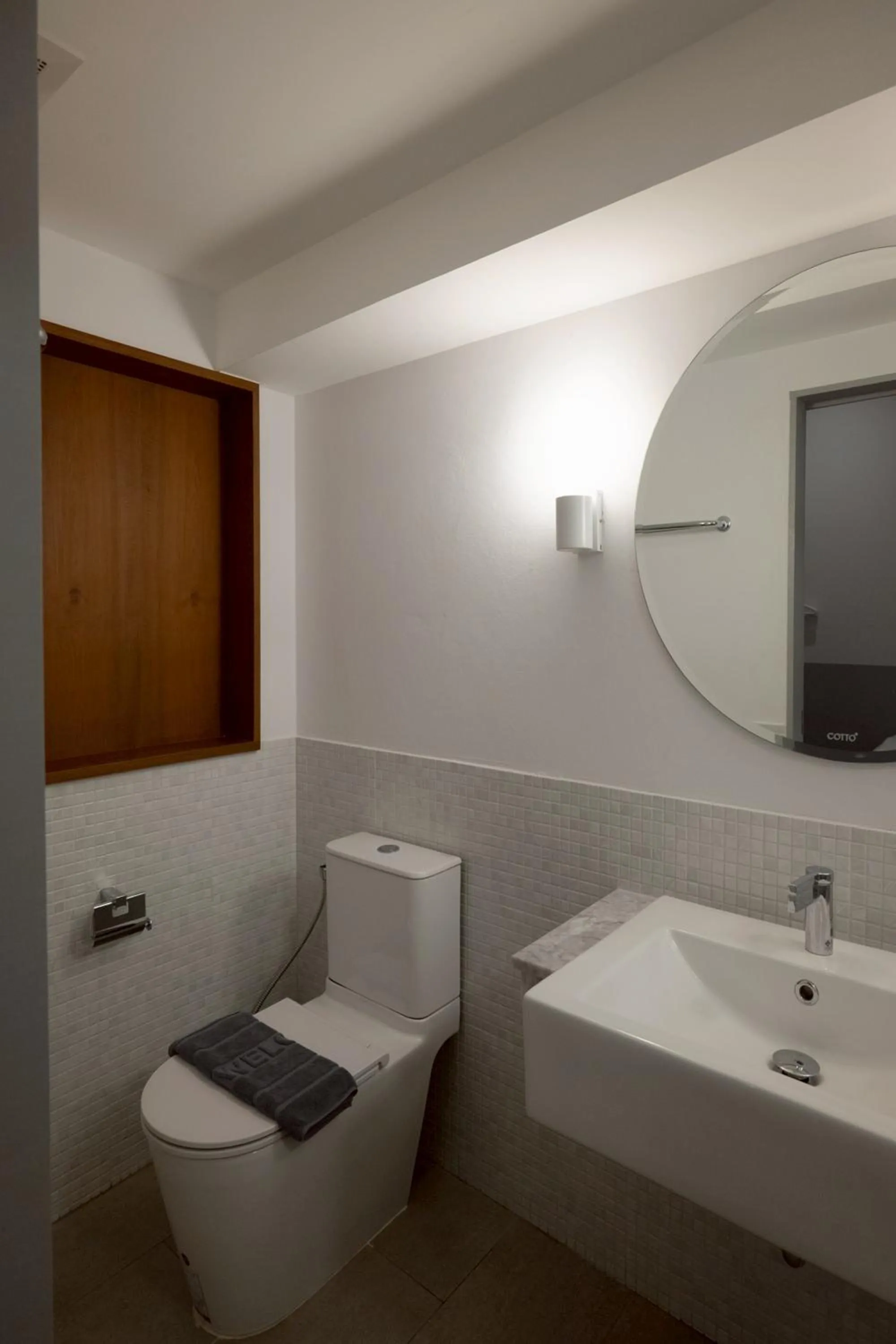 Bathroom in Surachet at 257 Boutique House