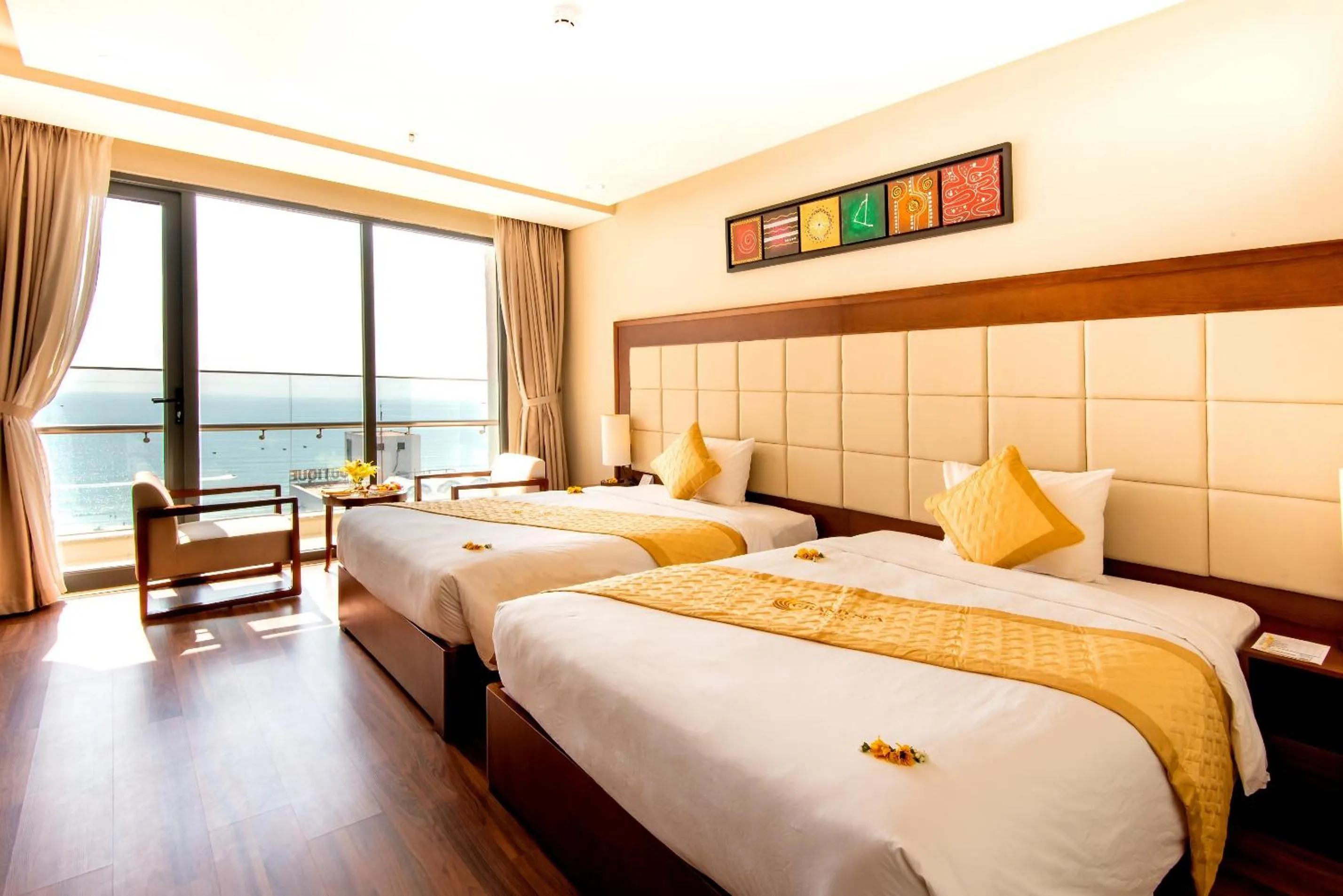 Photo of the whole room, Bed in Grand Sea Hotel Danang