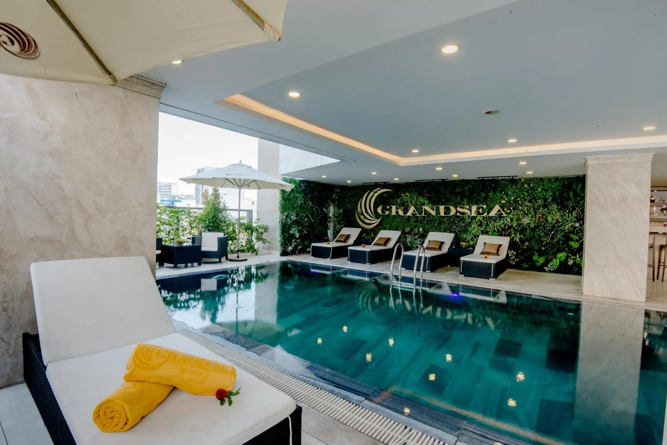 Swimming pool in Grand Sea Hotel Danang