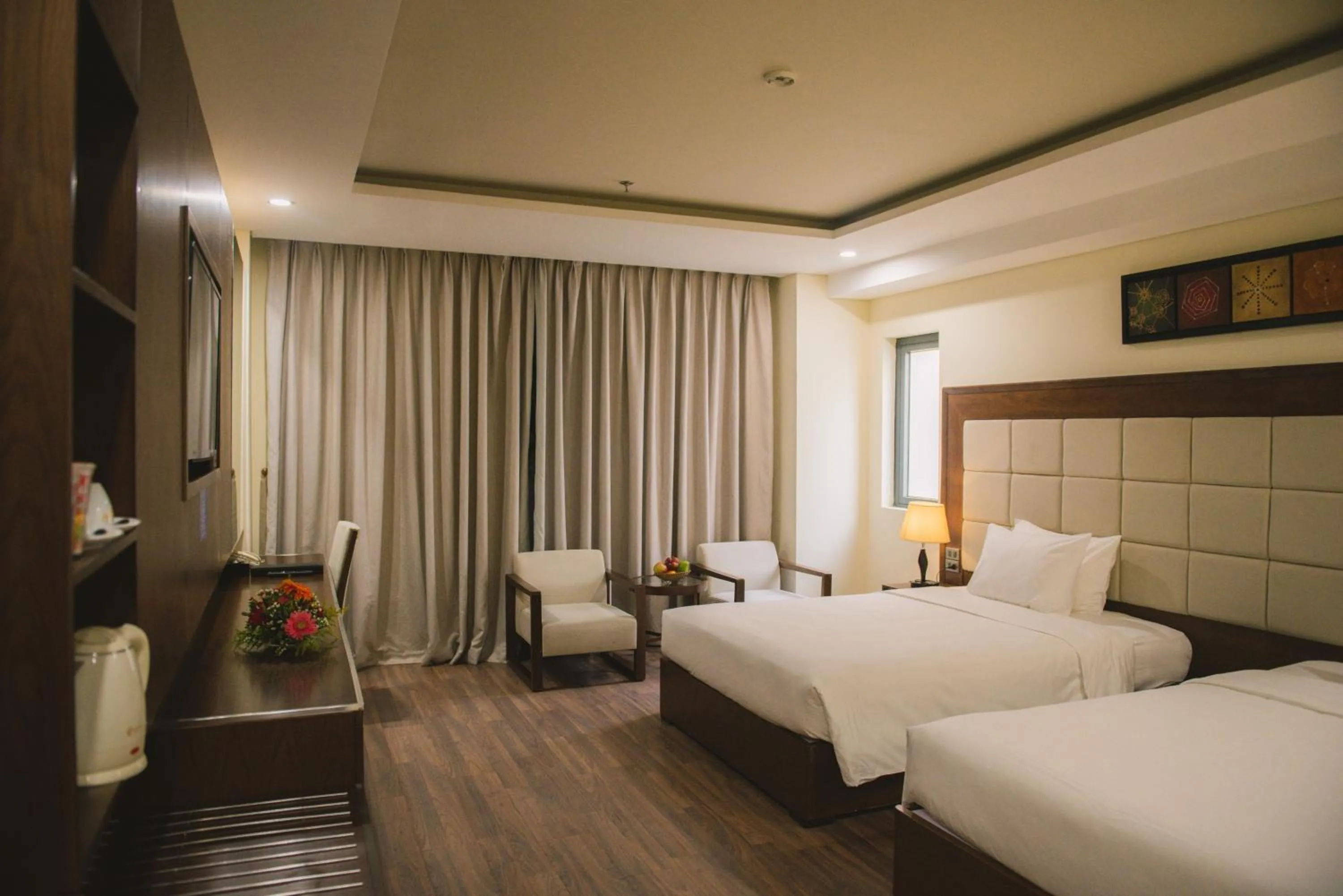 Photo of the whole room, Bed in Grand Sea Hotel Danang