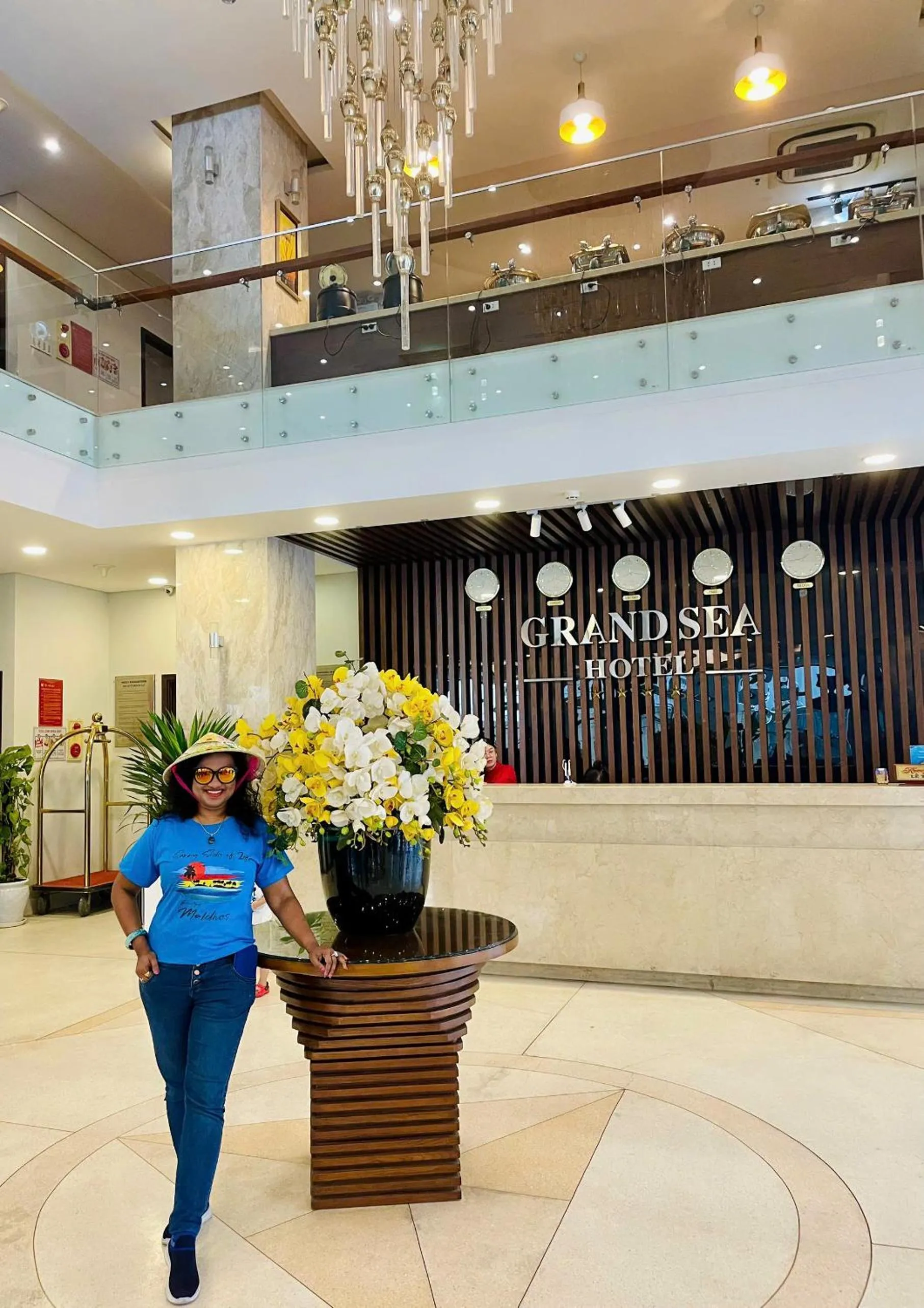 Lobby or reception in Grand Sea Hotel Danang