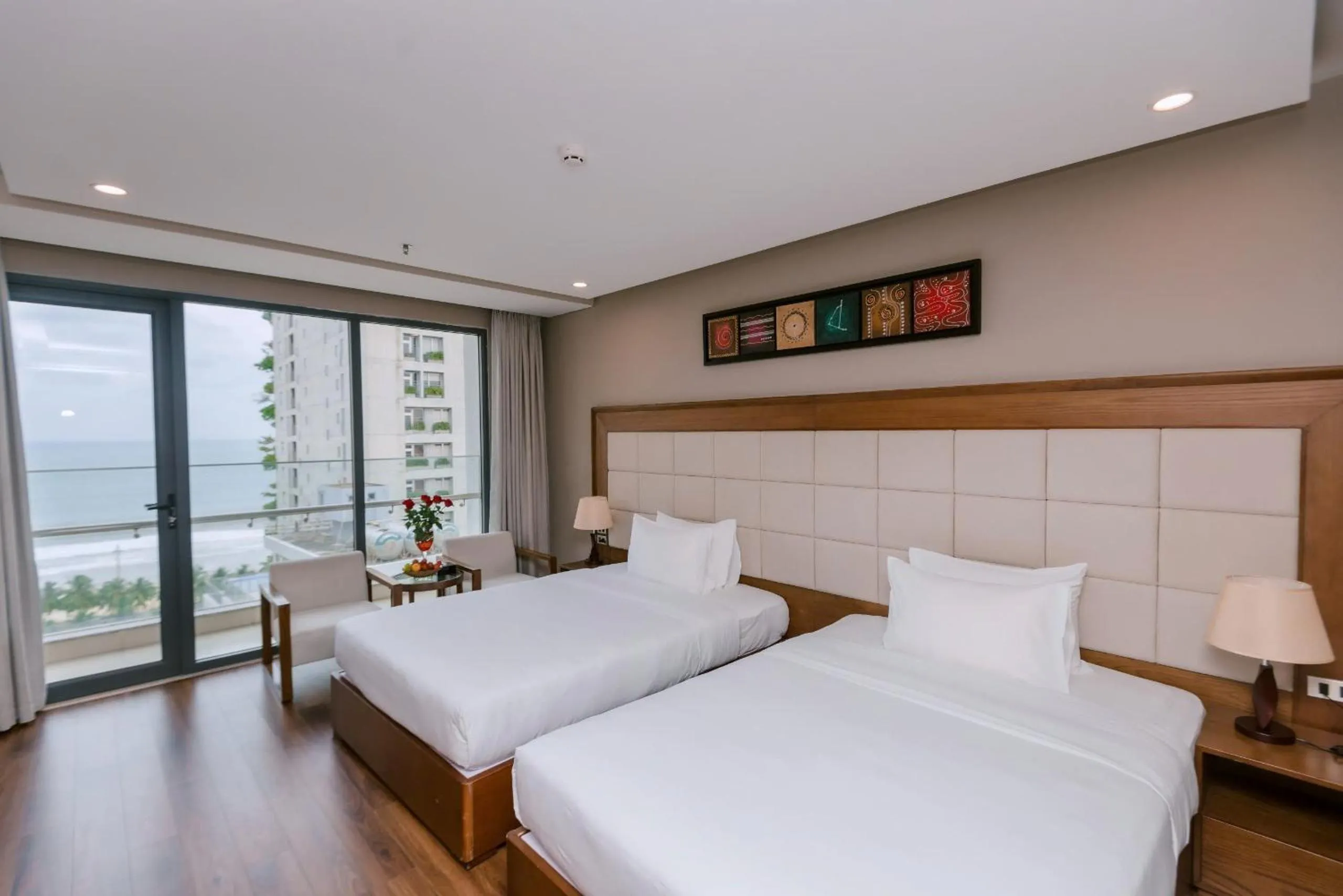 Bed in Grand Sea Hotel Danang