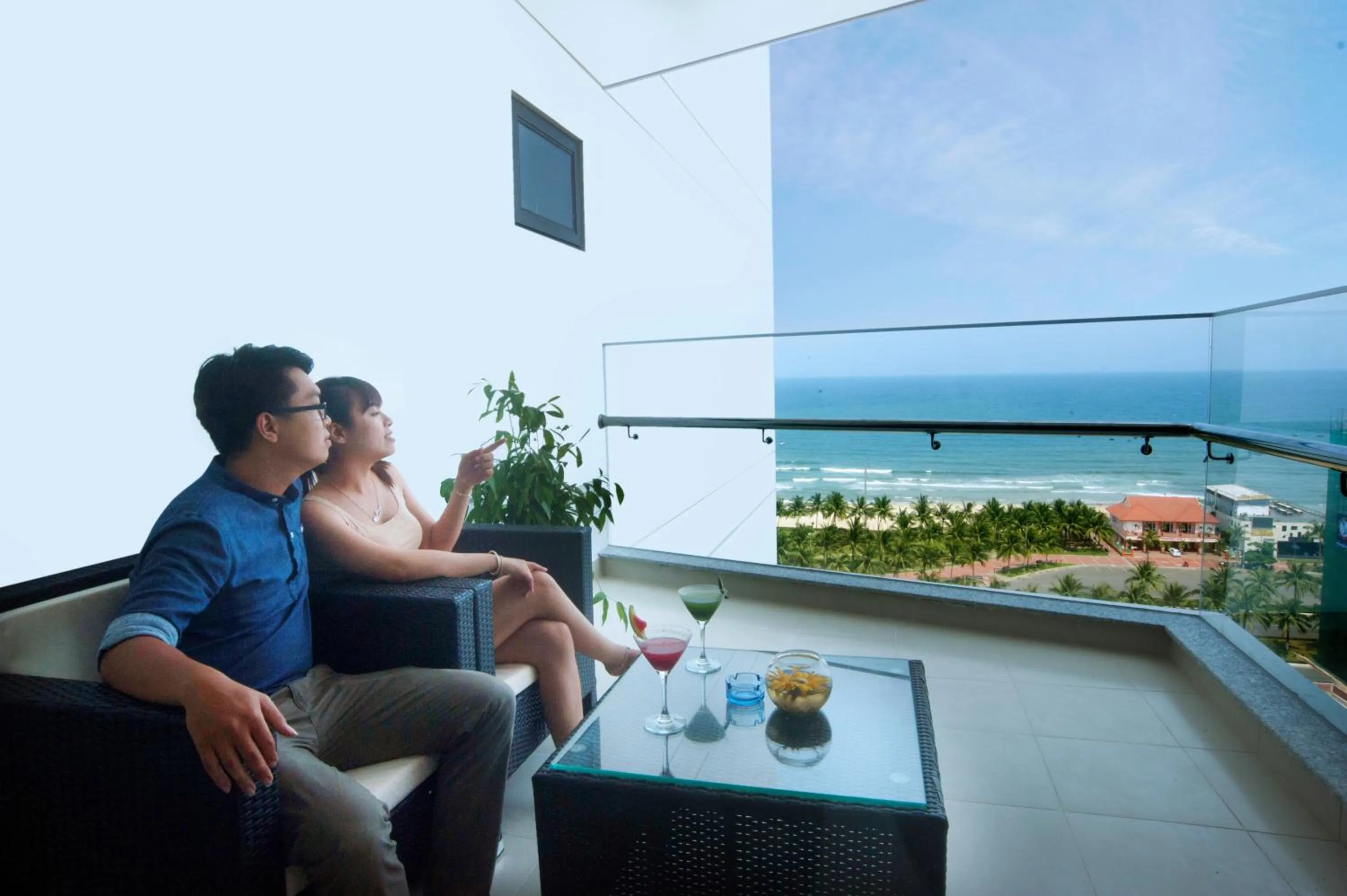 Balcony/Terrace in Grand Sea Hotel Danang