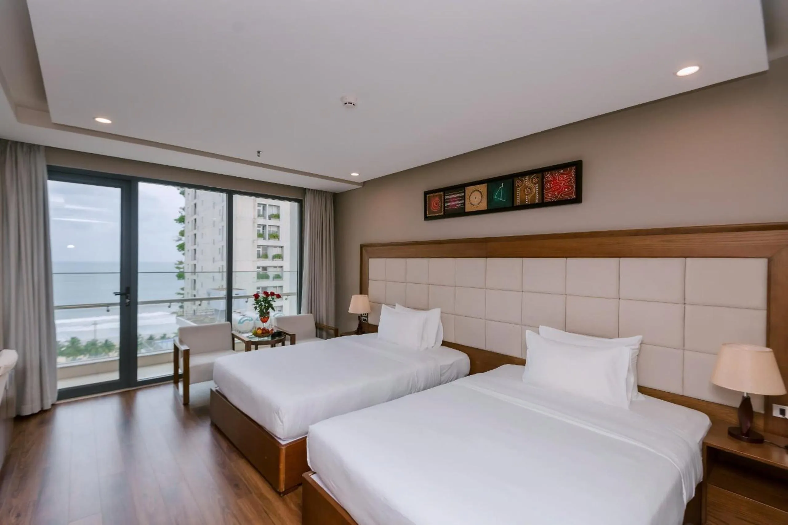 Photo of the whole room, Bed in Grand Sea Hotel Danang
