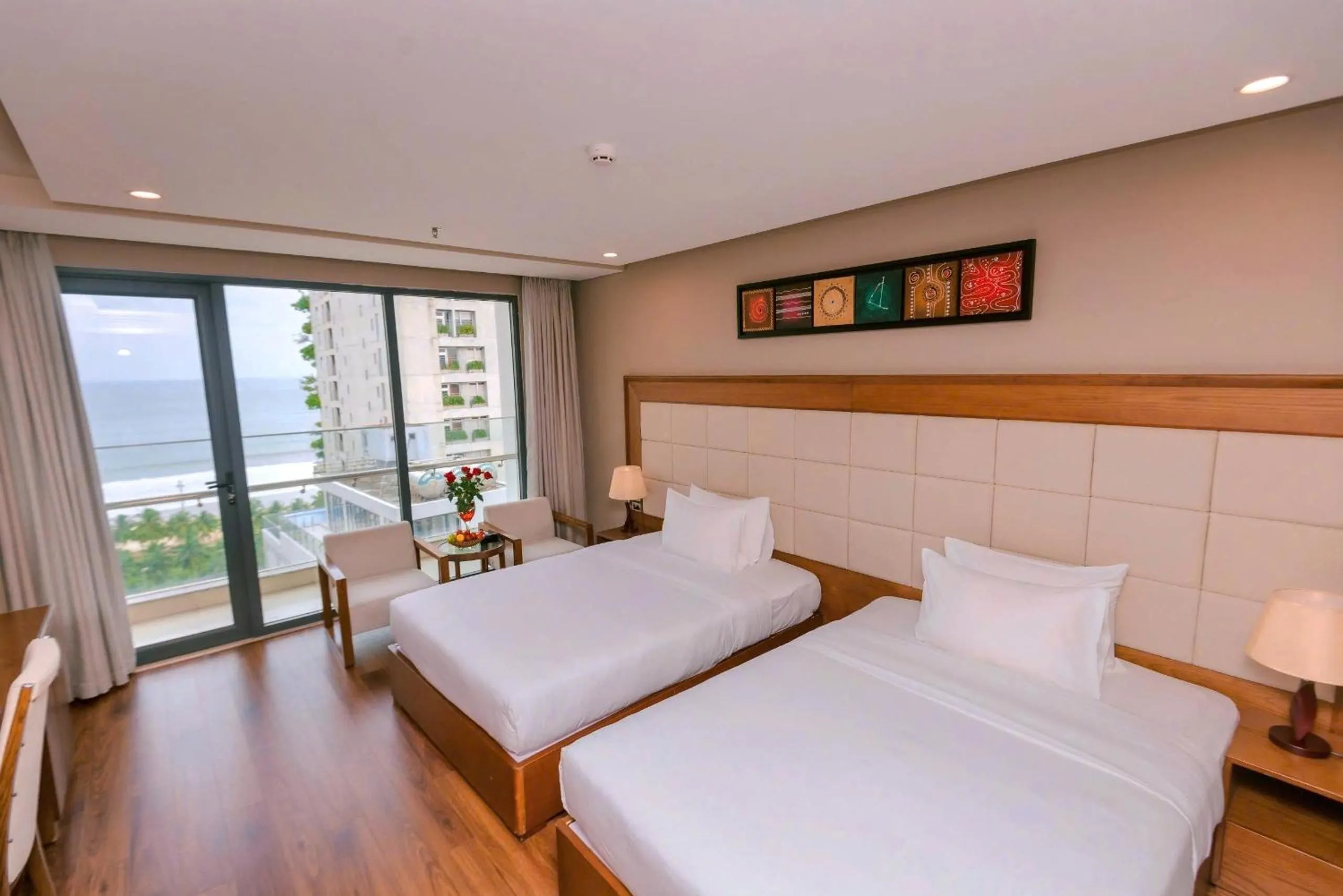 Bed in Grand Sea Hotel Danang