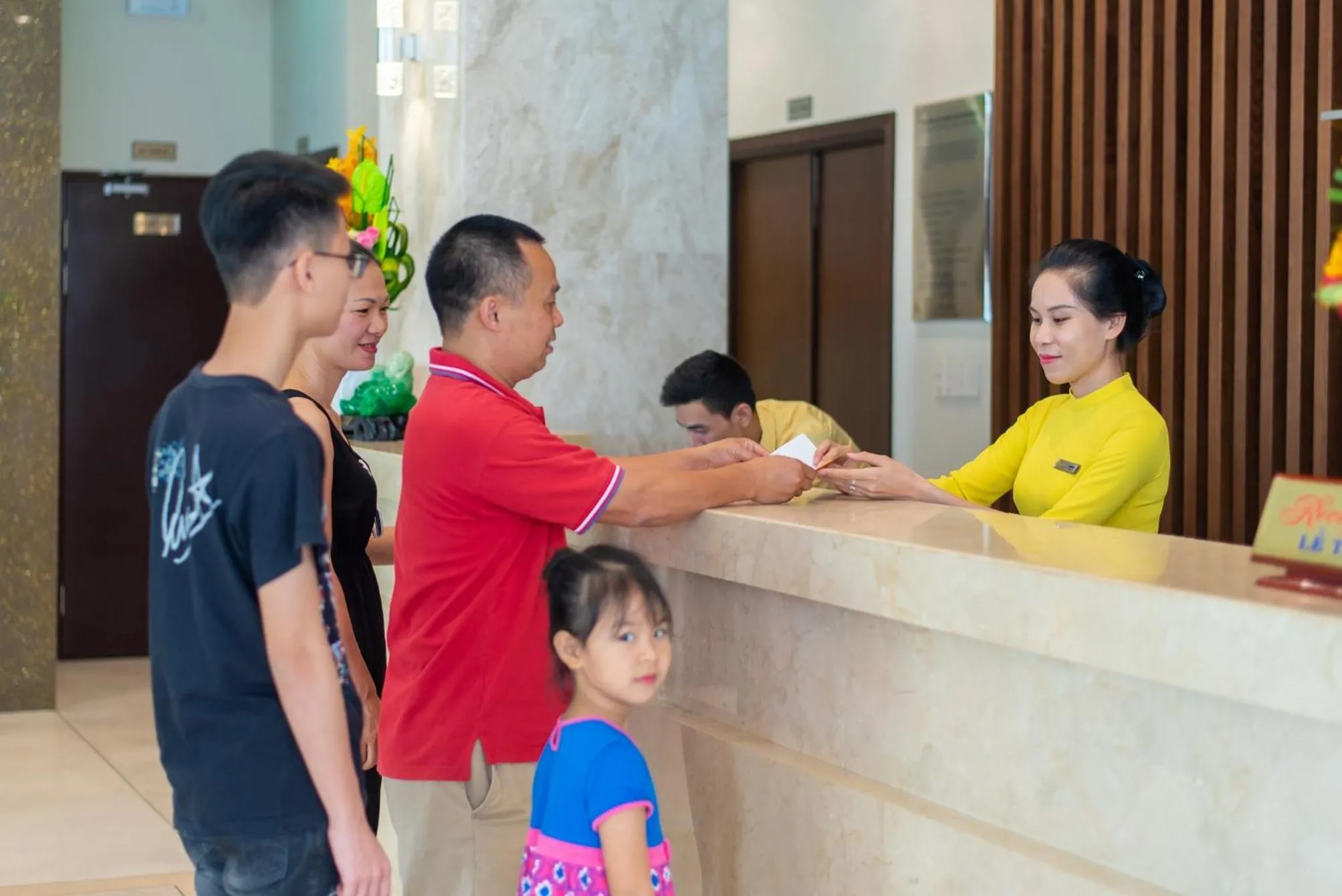 Lobby or reception in Grand Sea Hotel Danang