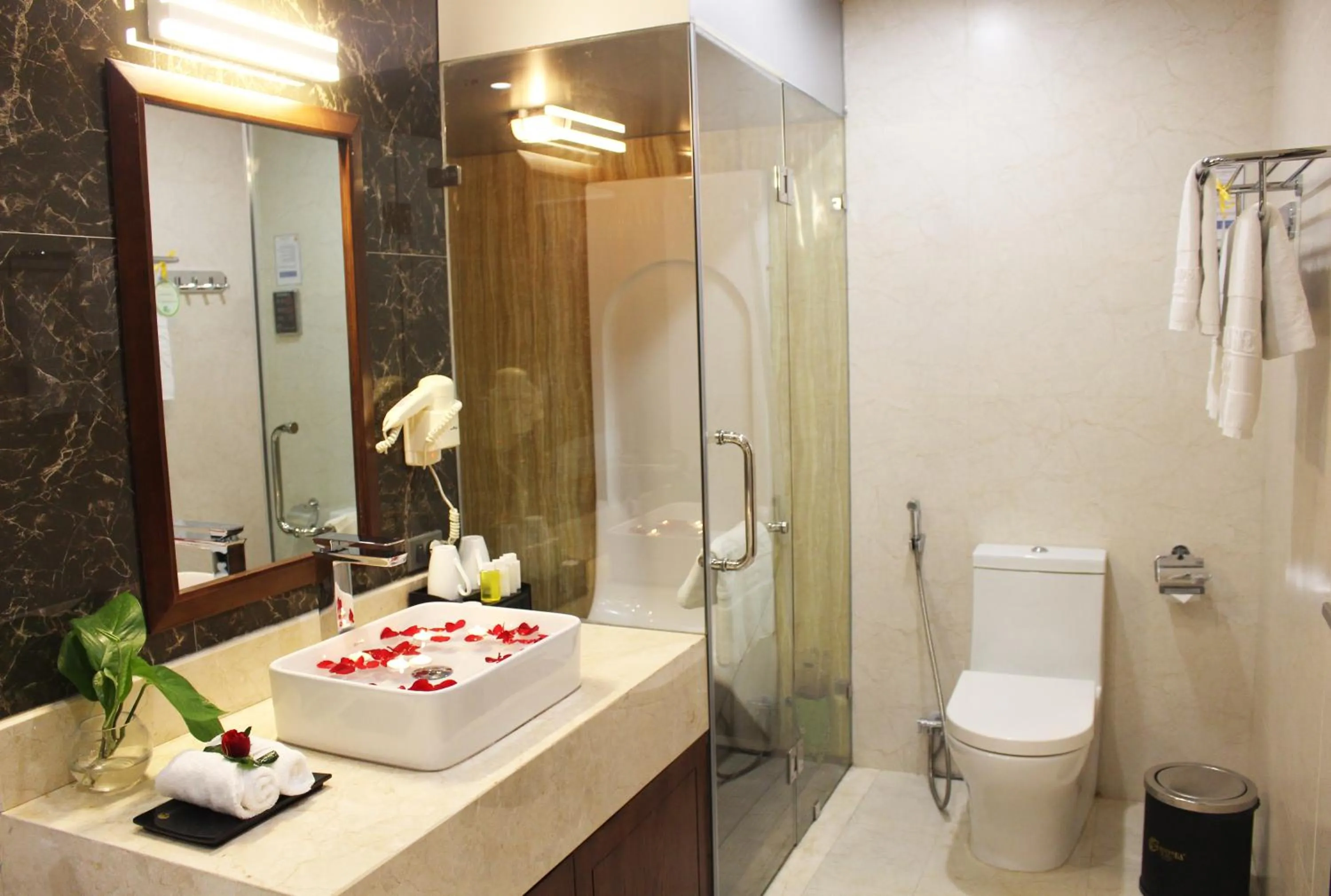 Toilet in Grand Sea Hotel Danang